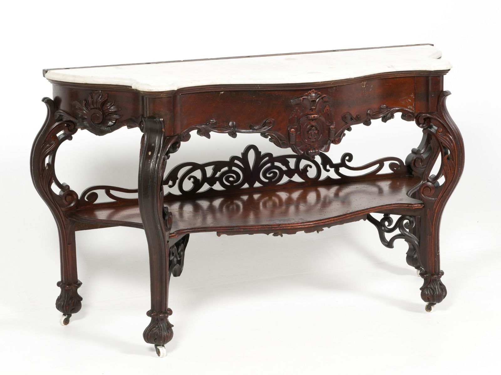 Rococo Revival Hall Table (1 of 10)