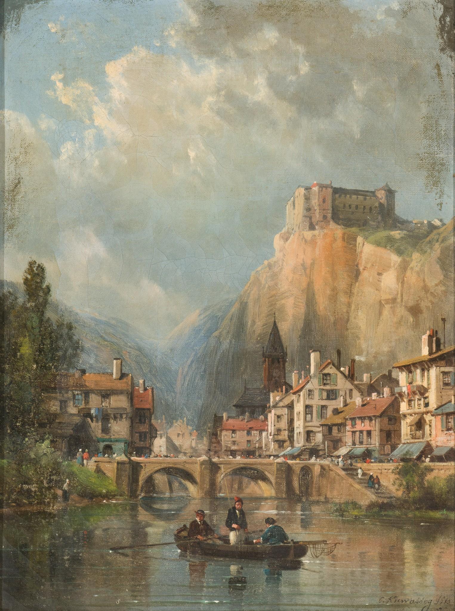 Charles Euphraise Kuwasseg (1838-1904, French) (1 of 4)