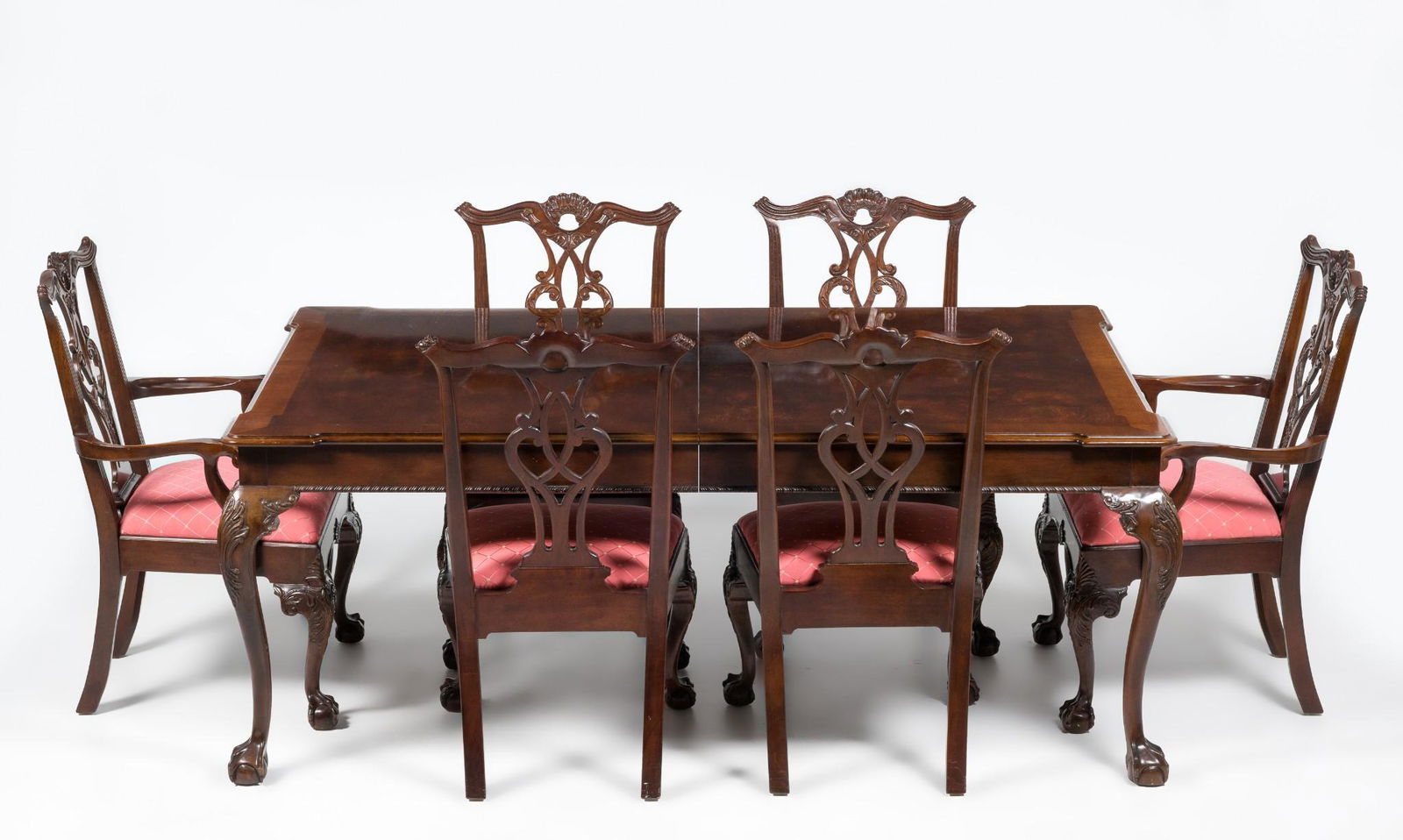 Henredon Rittenhouse Square Dining Table with 6 chairs (1 of 18)