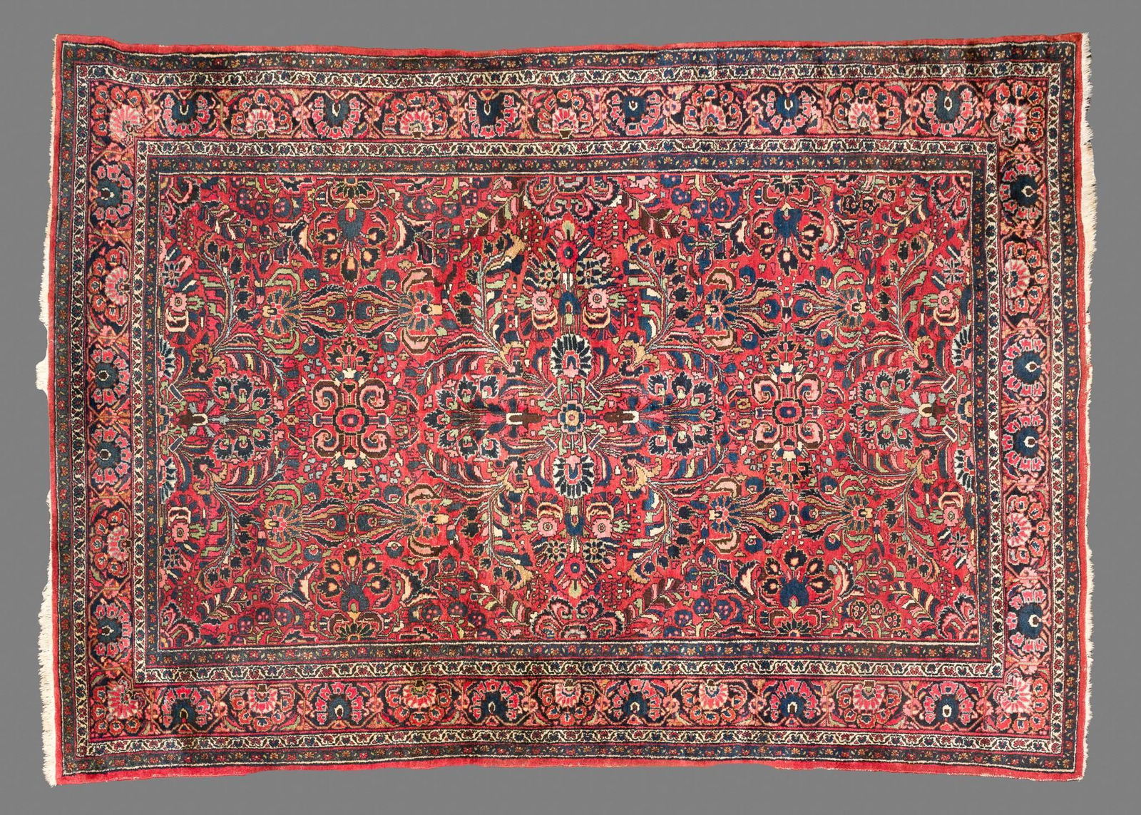 Persian Hamedan Room Size Rug (1 of 7)