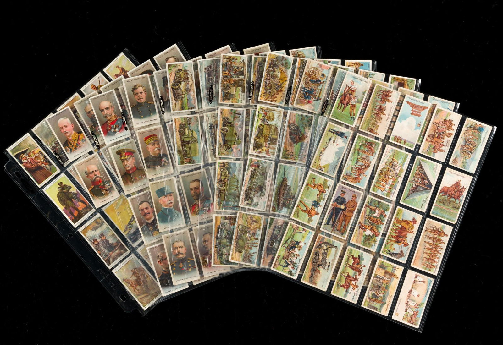 4 Military Cigarette Card Sets (1 of 9)