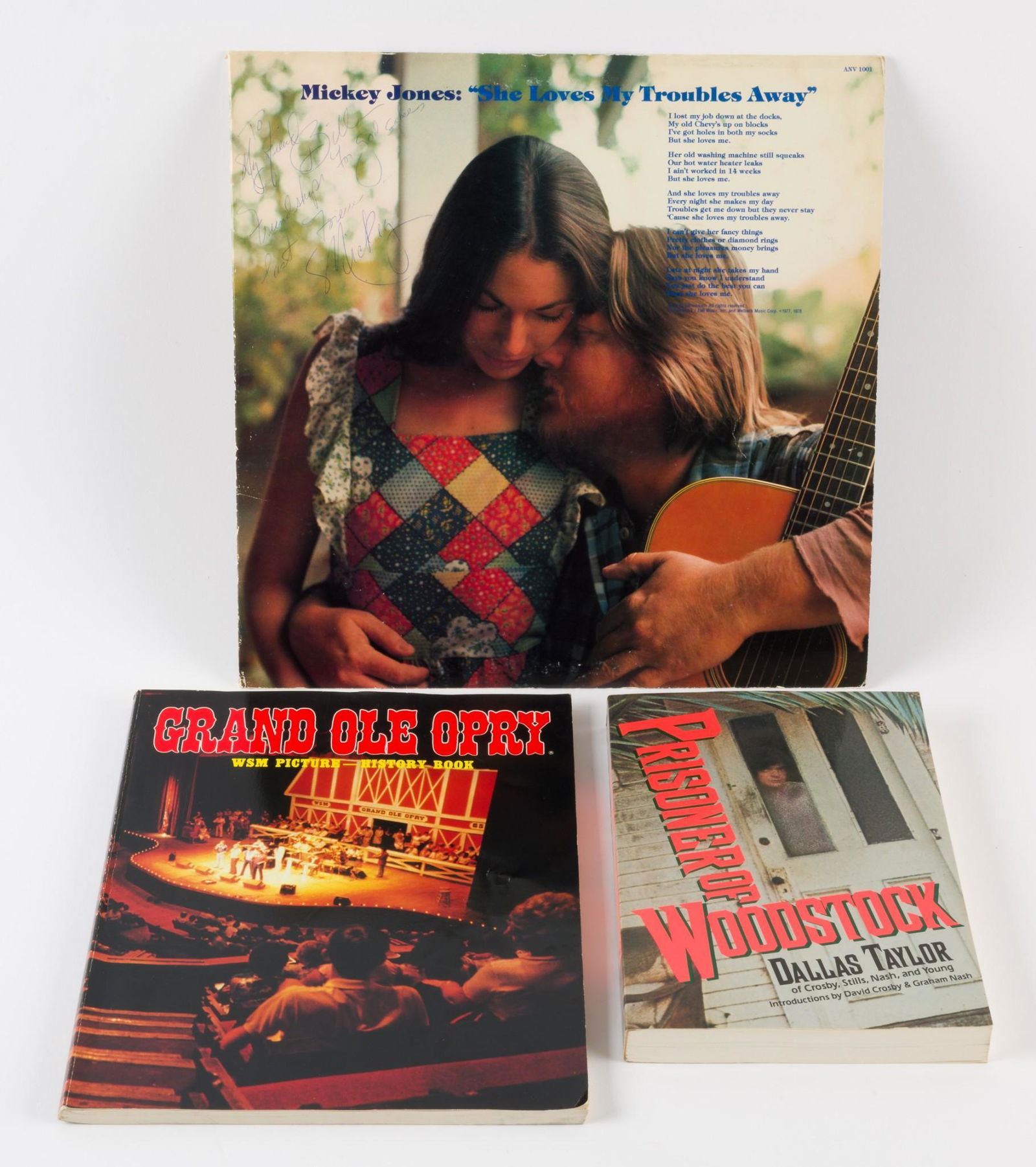 3 Pcs Music Memorabilia Incl Autographed (1 of 17)