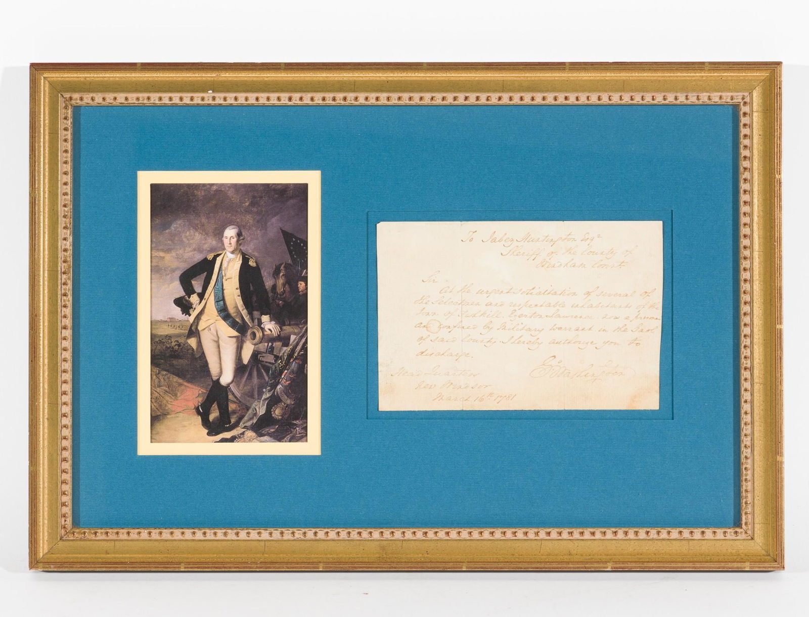 Revolutionary War George Washington Signed Order (1 of 4)