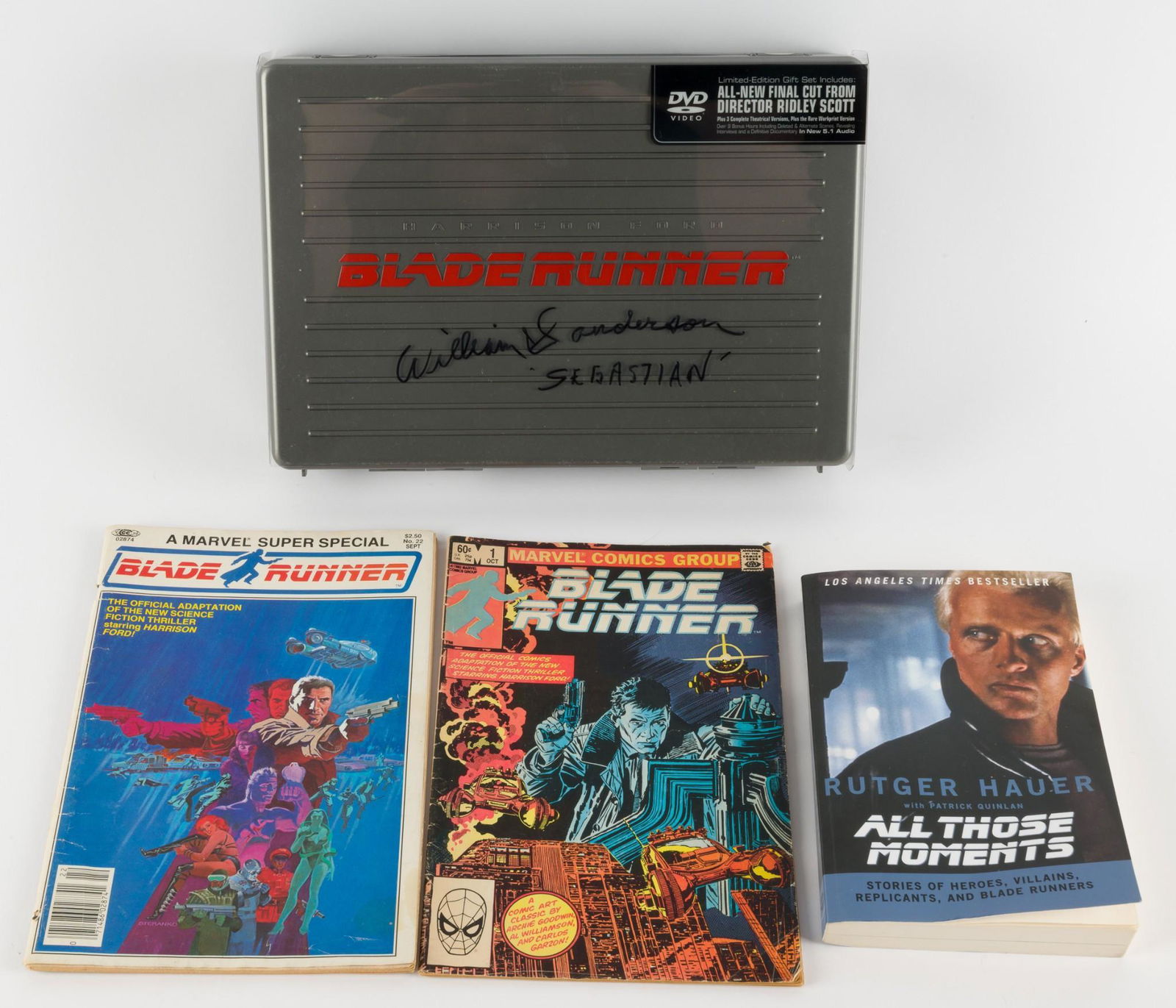 4 Pcs Blade Runner Movie Memorabilia Incl Limited Ed. DVD Set (1 of 10)