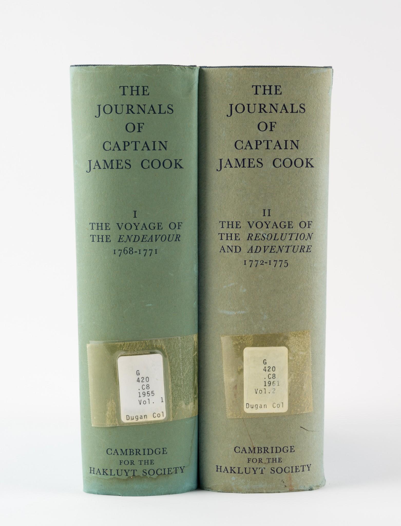 J. C. Beaglehole, The Journals of Captain James Cook Vol. I & II (1 of 18)