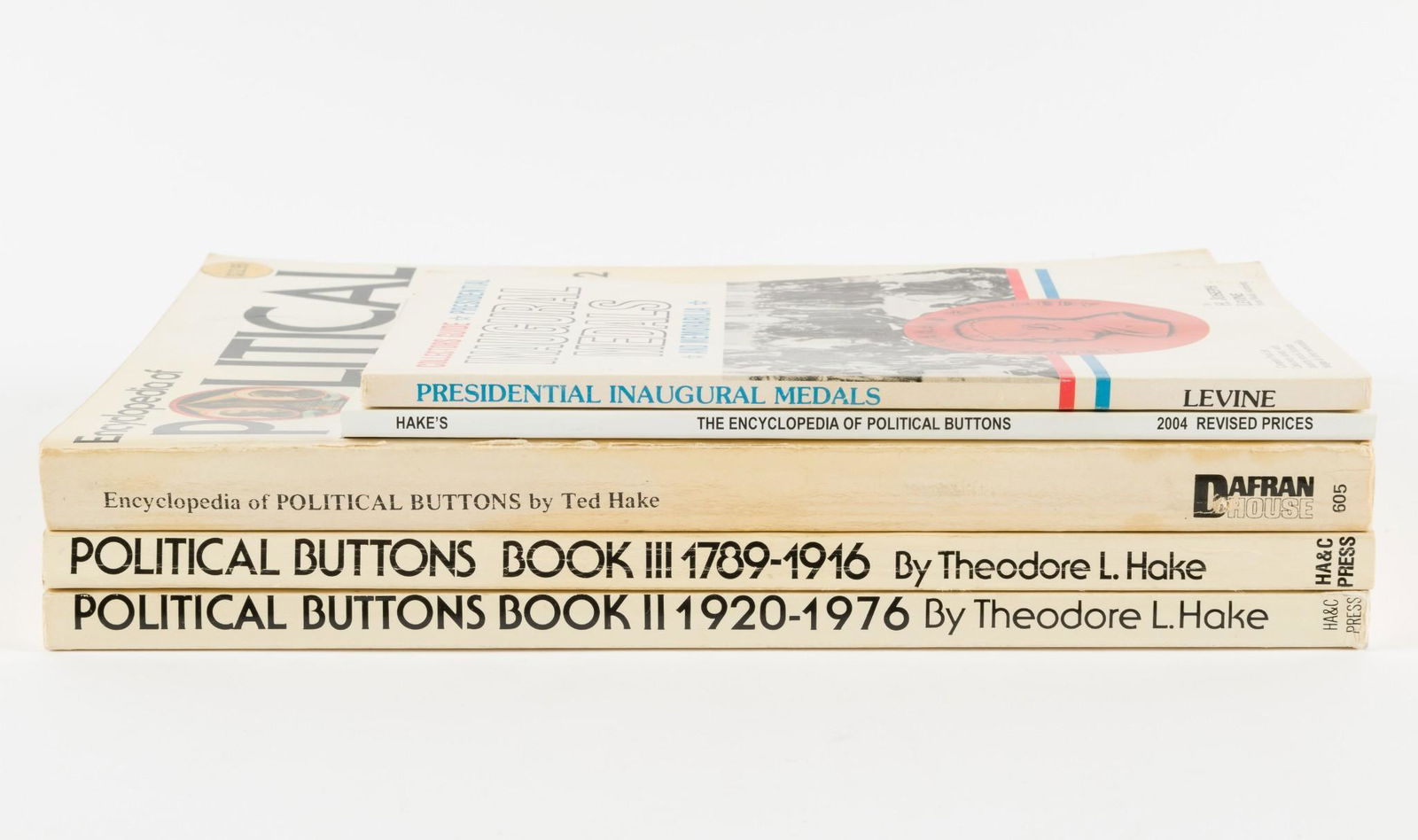 5 Books on Political Buttons and Medals (1 of 9)