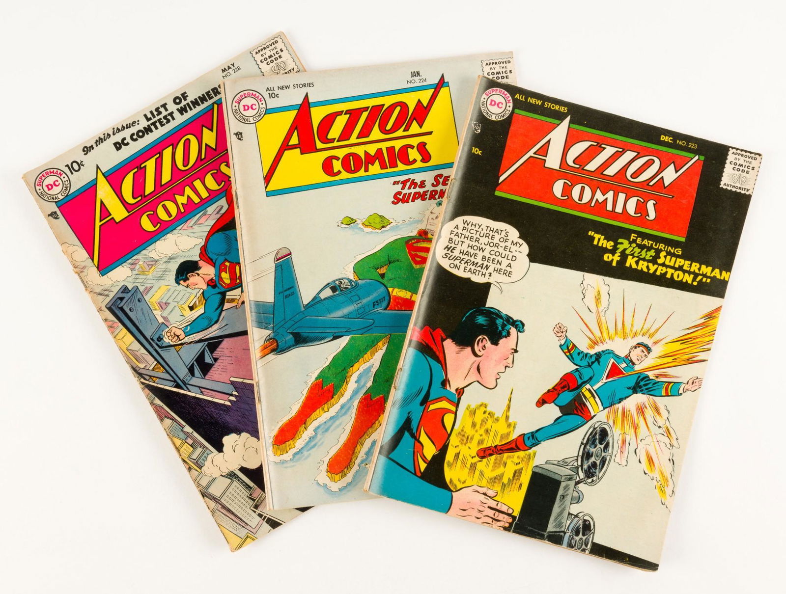 3 DC Superman Comics Incl The First Superman of Krypton (1 of 10)