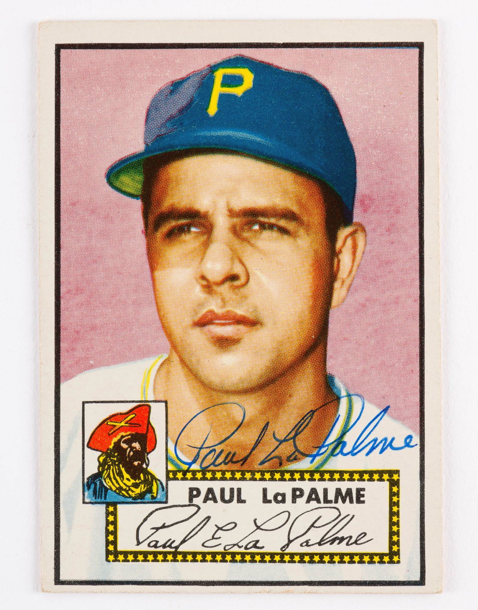 1952 Topps Paul Lapalme Card (1 of 3)