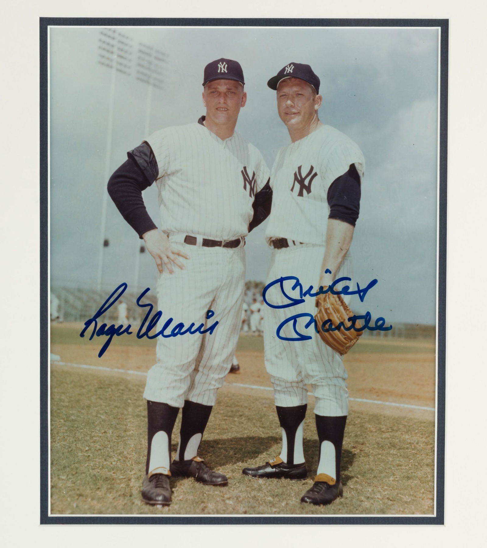 Roger Maris & Mickey Mantle Autographed Photograph (1 of 6)