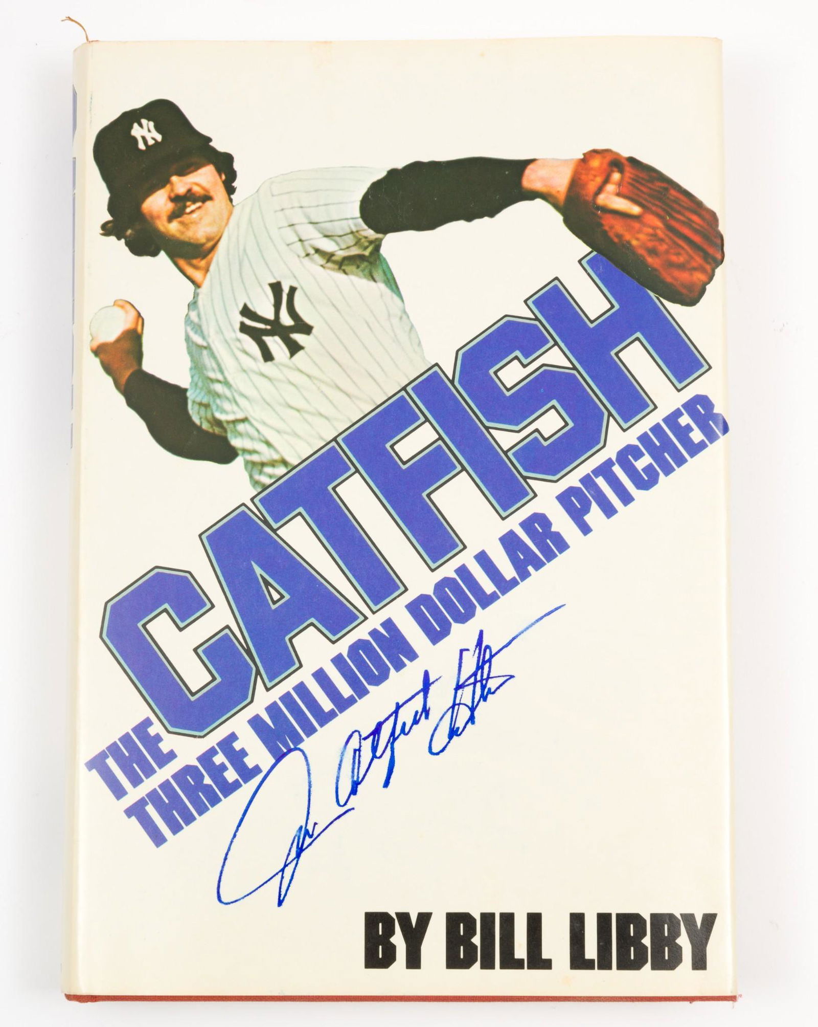 Jim Catfish Hunter Autographed Book (1 of 4)