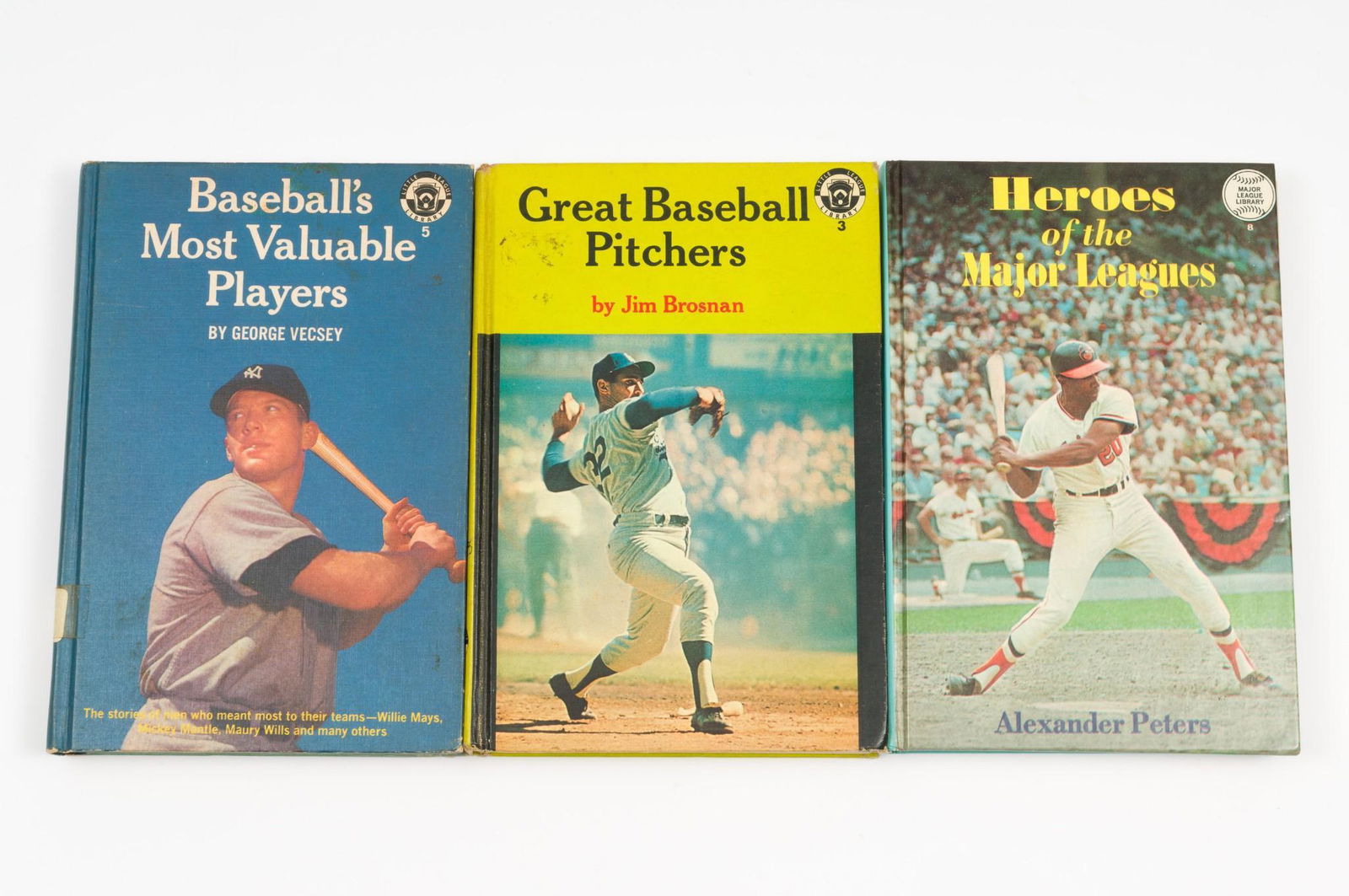 3 Baseball Books Incl "Great Baseball Pitcher's", 1965 (1 of 14)