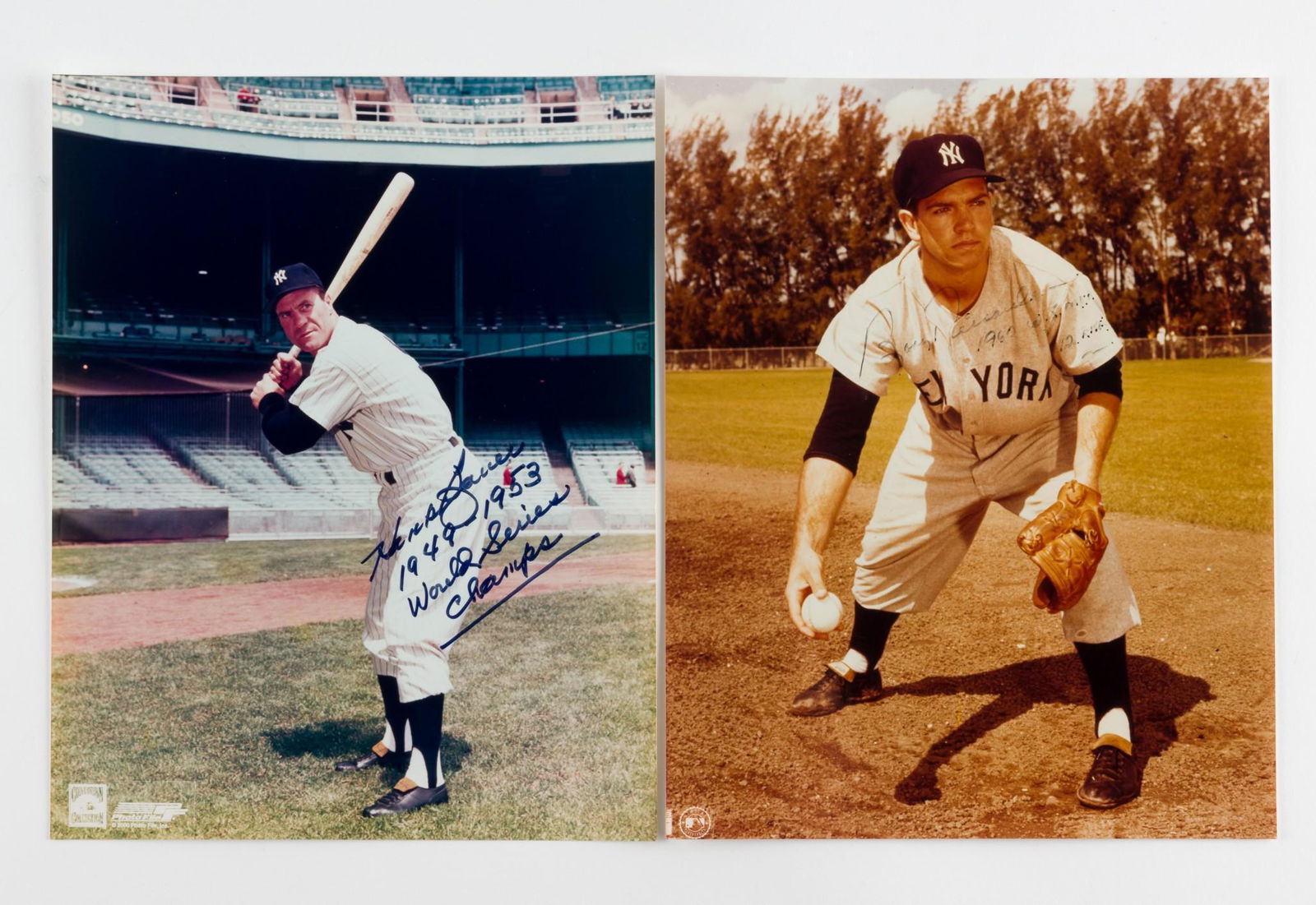 Hank Bauer & Bobby Richardson Autographed Photograph (1 of 3)