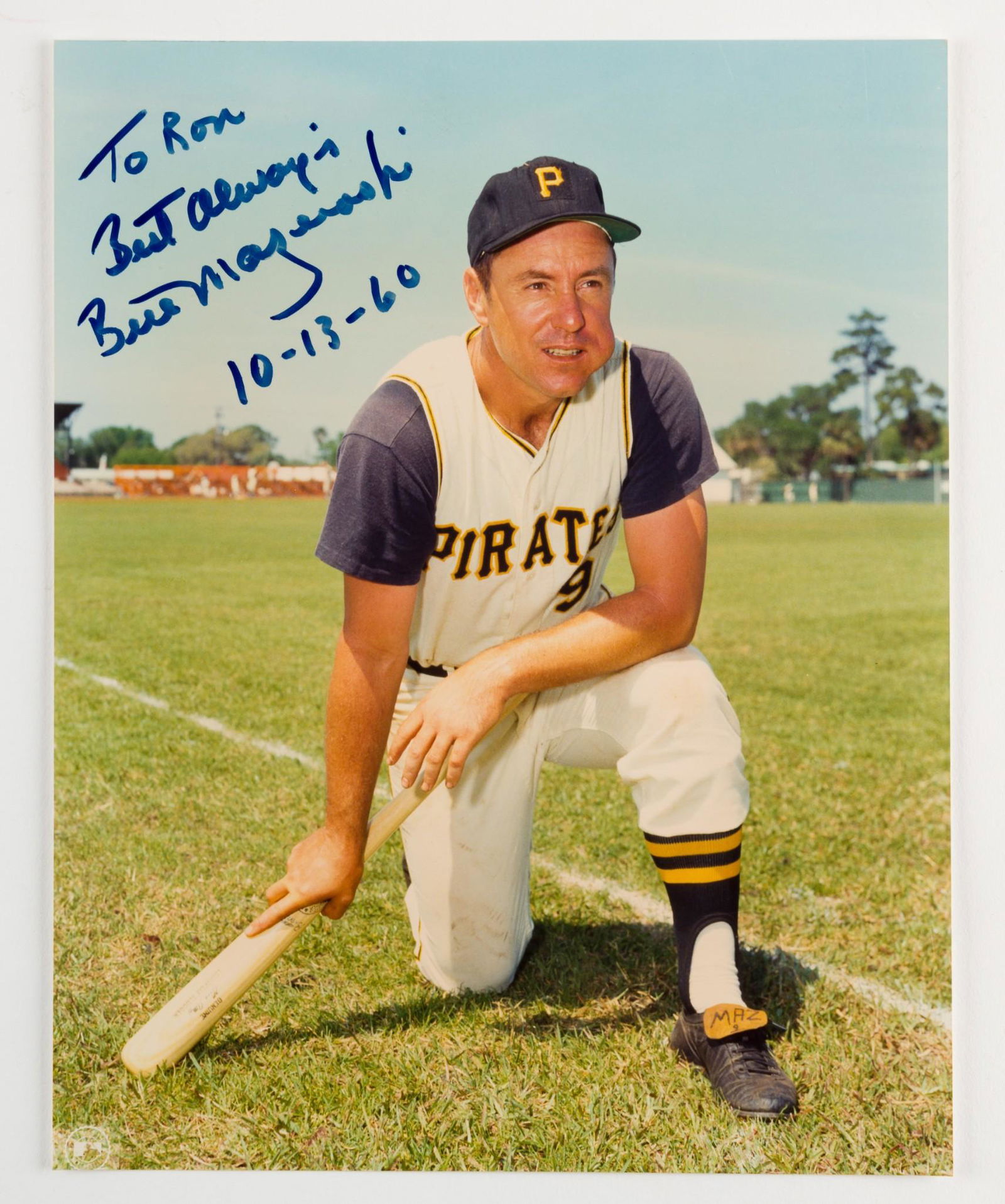 Bill Mazeroski Autographed Photograph (1 of 2)