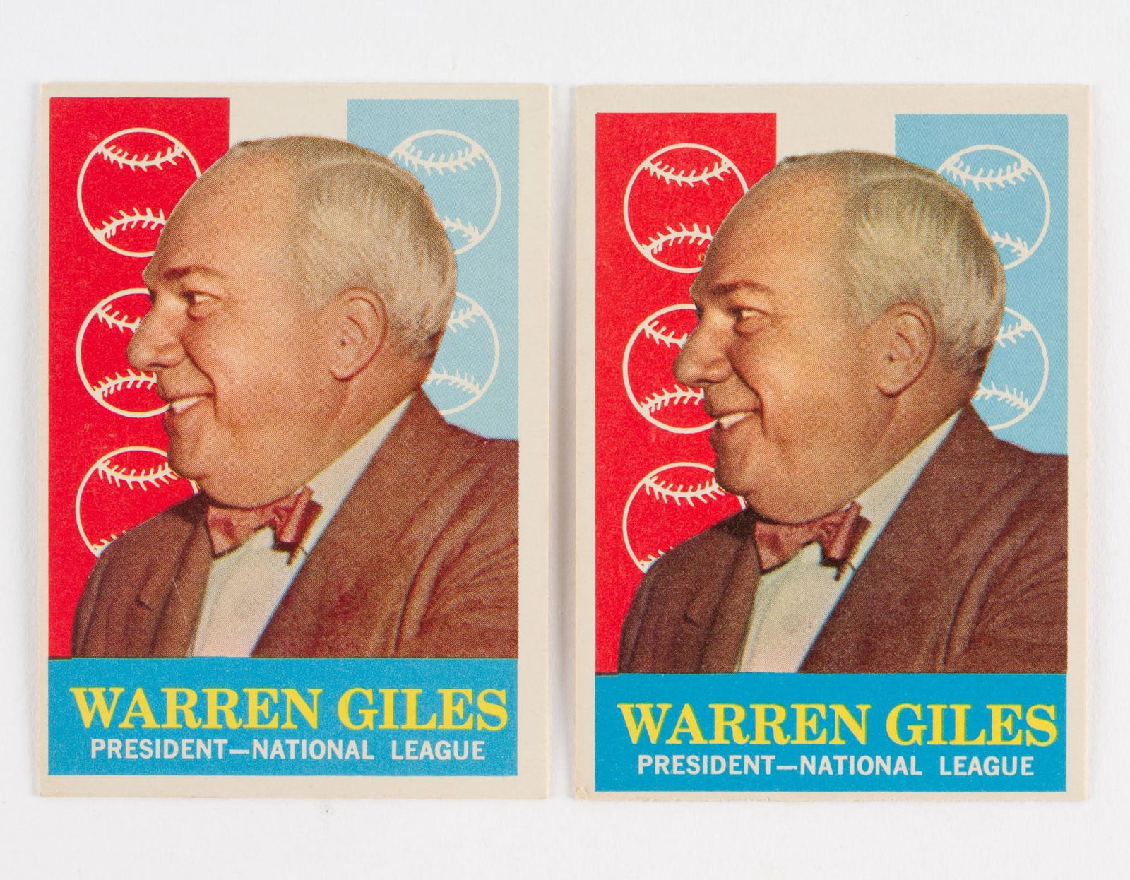 2 1959 Giles Topps Baseball Cards (1 of 2)