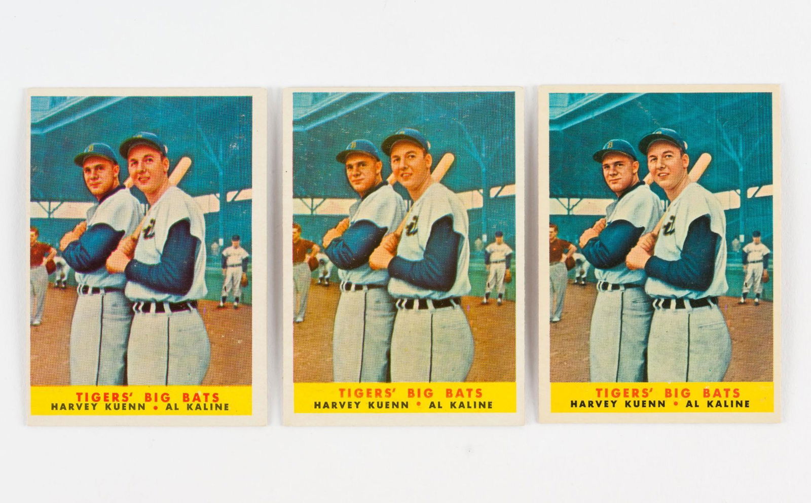 3 Big Bats Topps Baseball Cards (1 of 2)