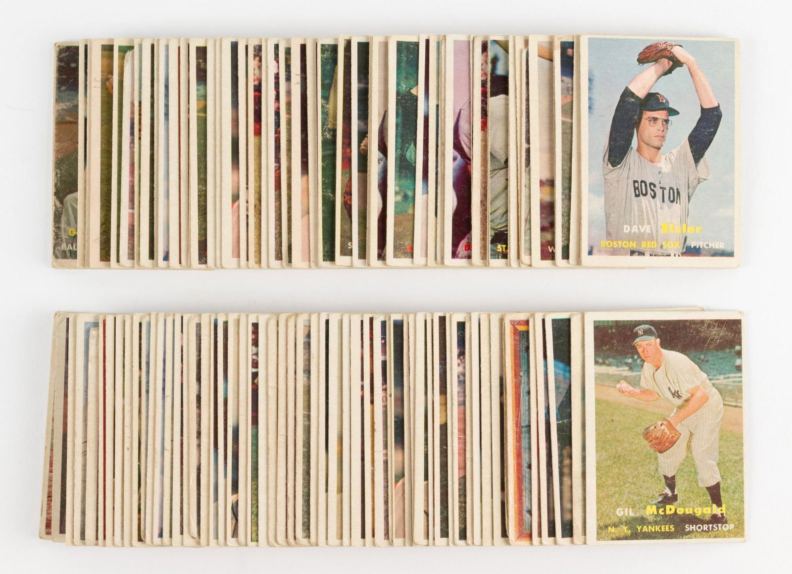 112 1957 Baseball Cards (1 of 5)