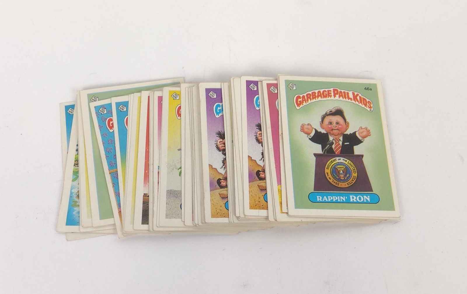 46 Garbage Pail Kids Sticker Cards incl Brutal Brad (1 of 9)