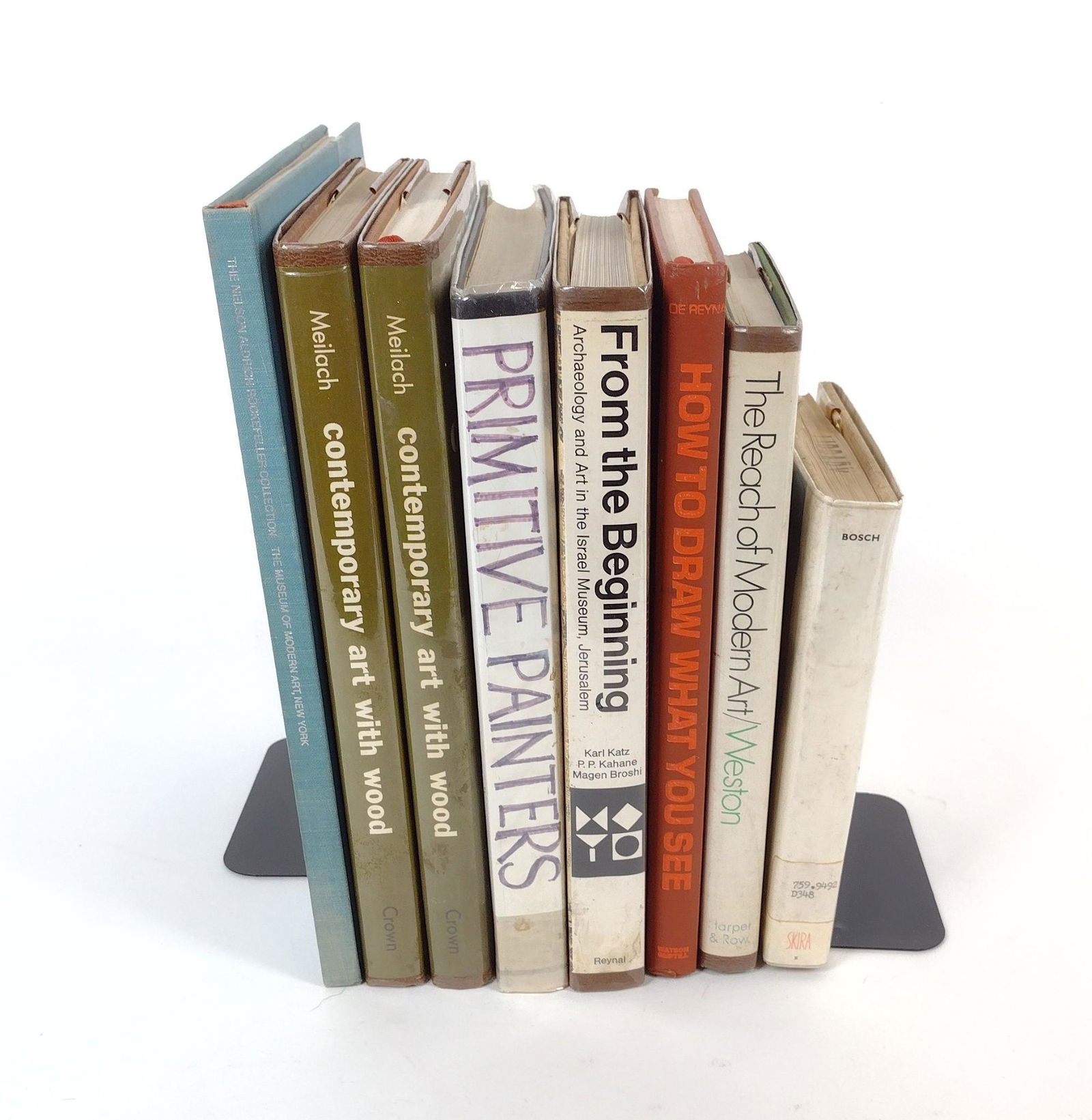 8 Art Books incl Bosch (1 of 3)