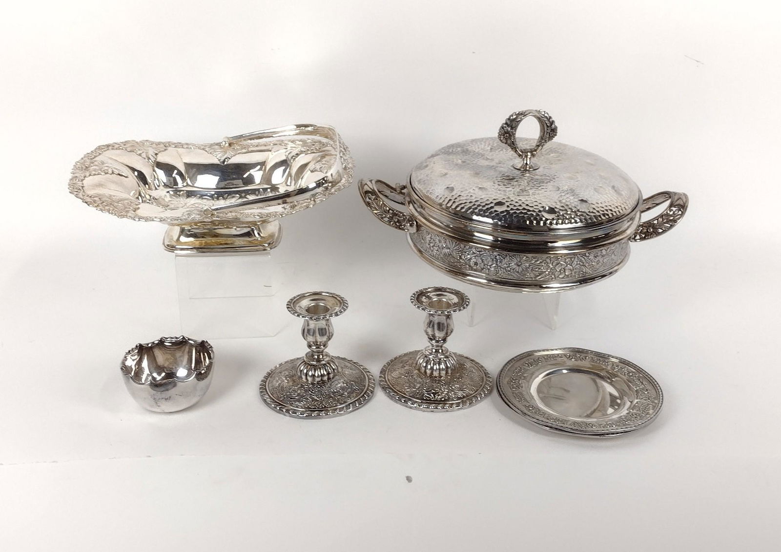 7 Pcs Silverplate Items incl Versailles (1 of 3)