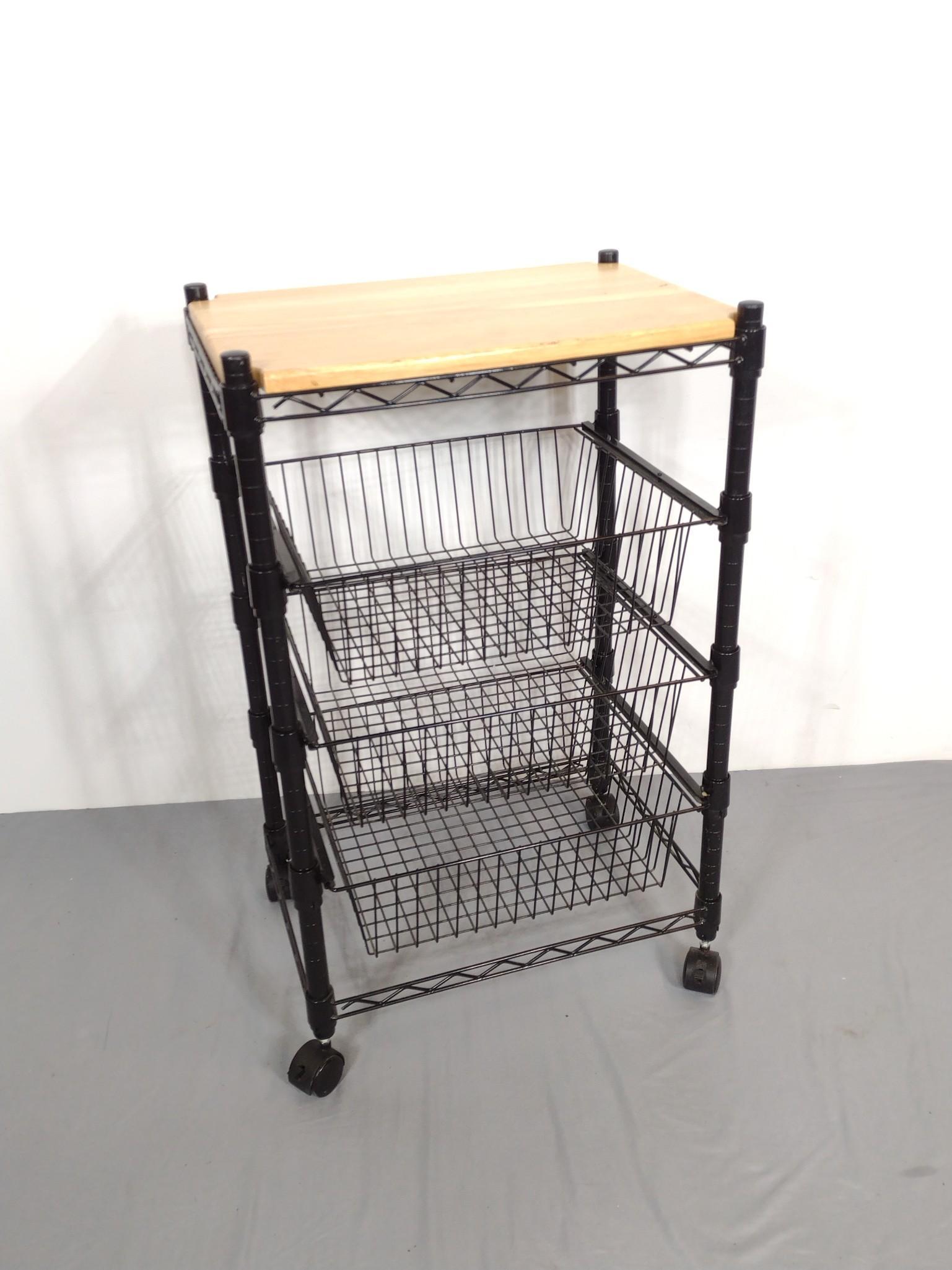Rolling Kitchen Cart (1 of 4)