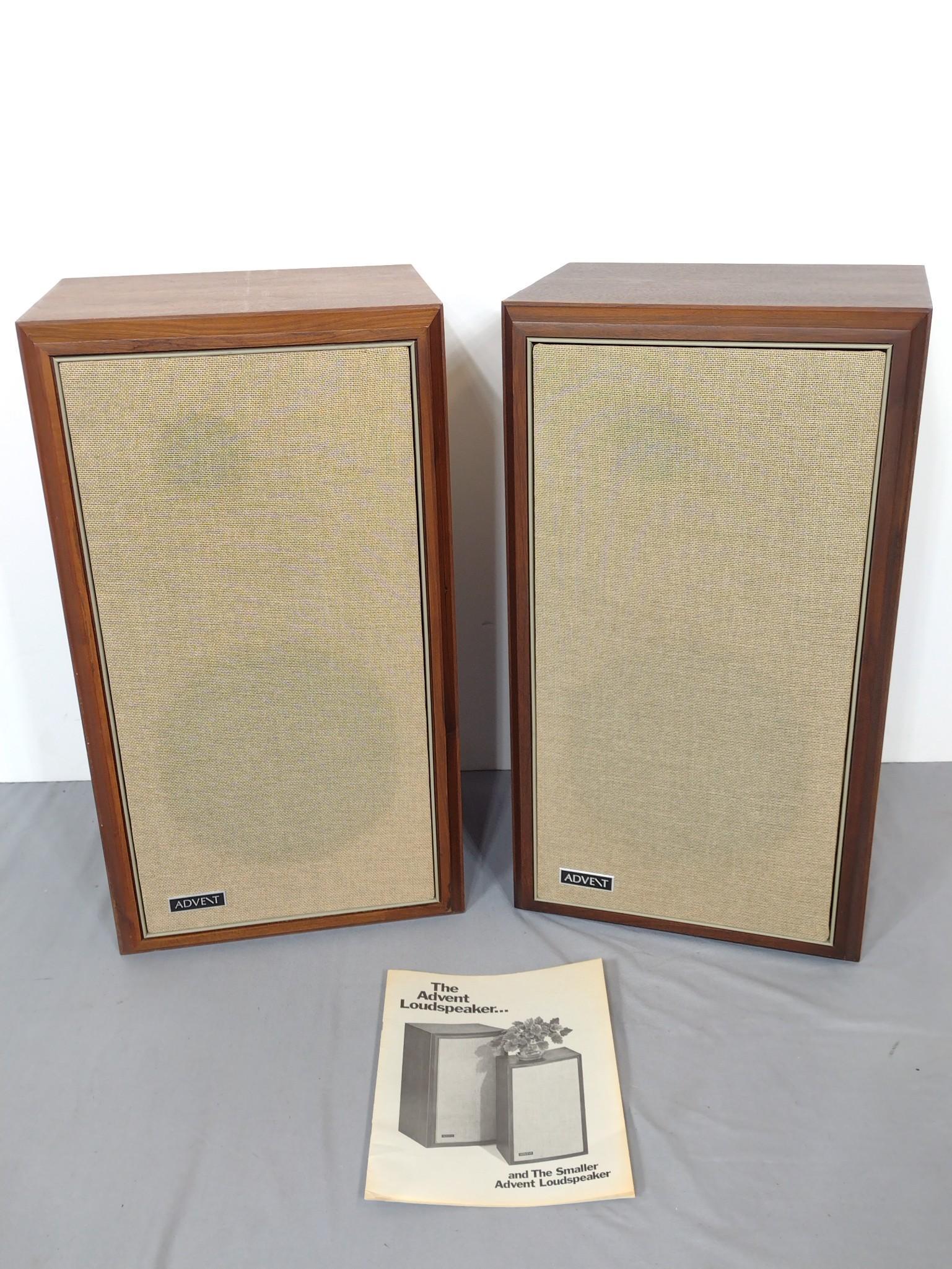 Pair Of Advent Speakers (1 of 5)