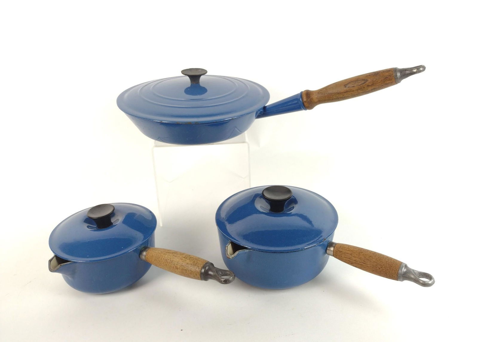 3 Le Creuset Wood Handled Pots and Pans (1 of 10)