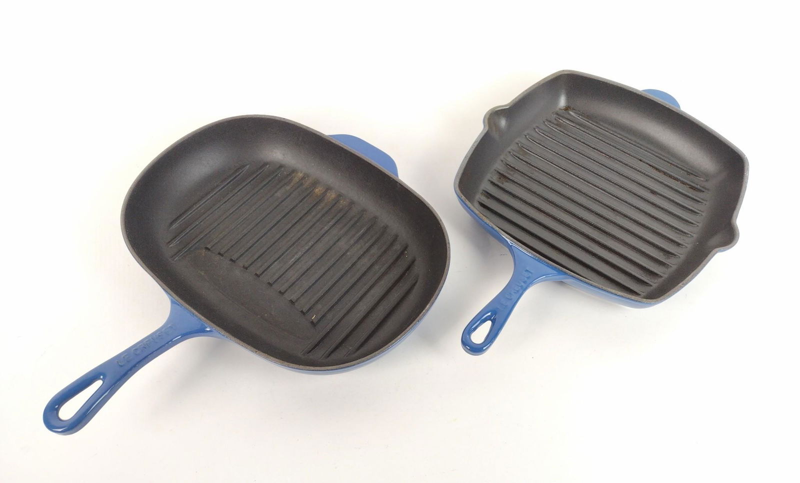2 Le Creuset Grill Skillets Incl Skinny Grill (1 of 5)