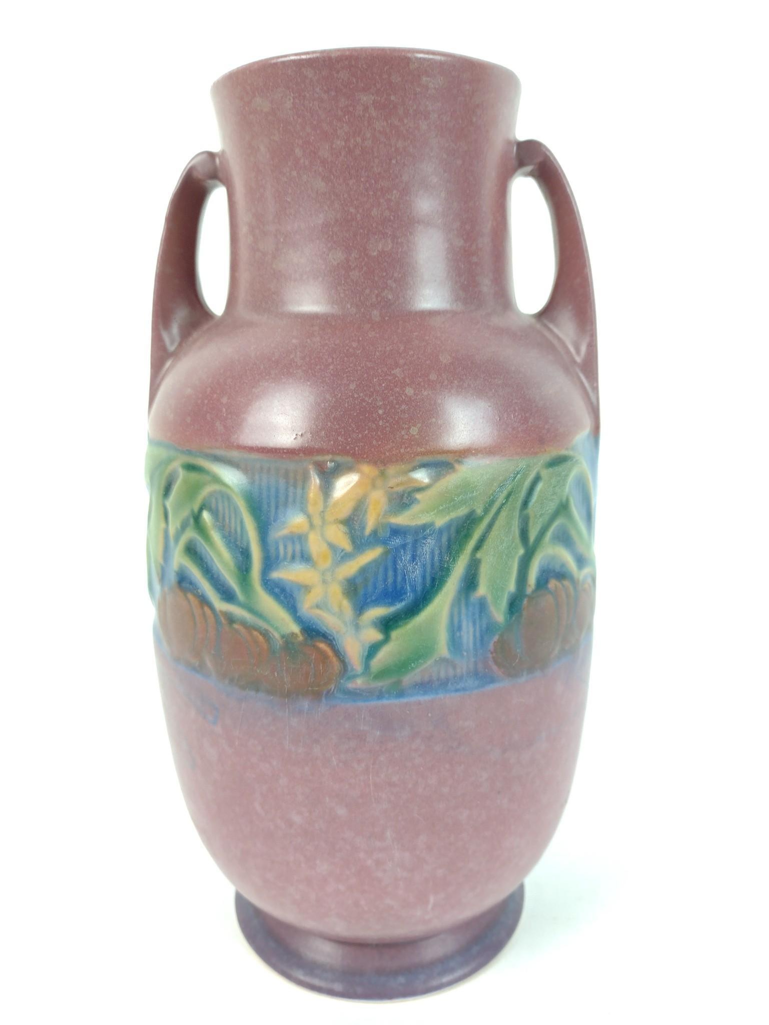 9-3/4" Roseville Baneda Vase (1 of 3)
