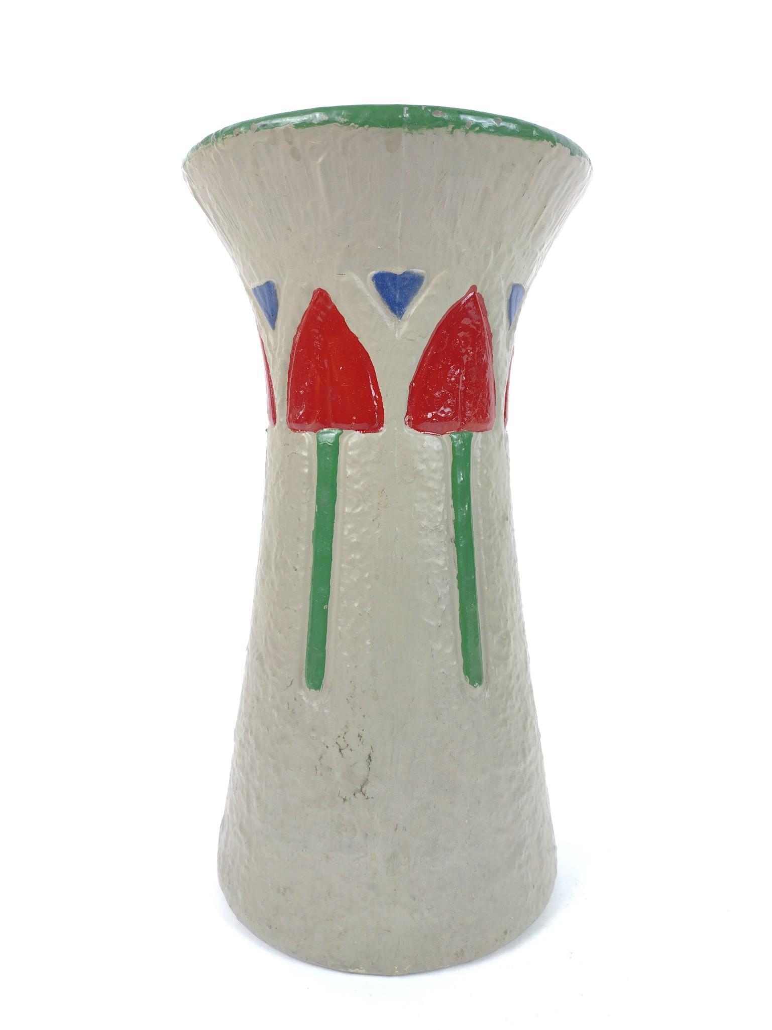 12" Roseville Mystique Vase (1 of 2)