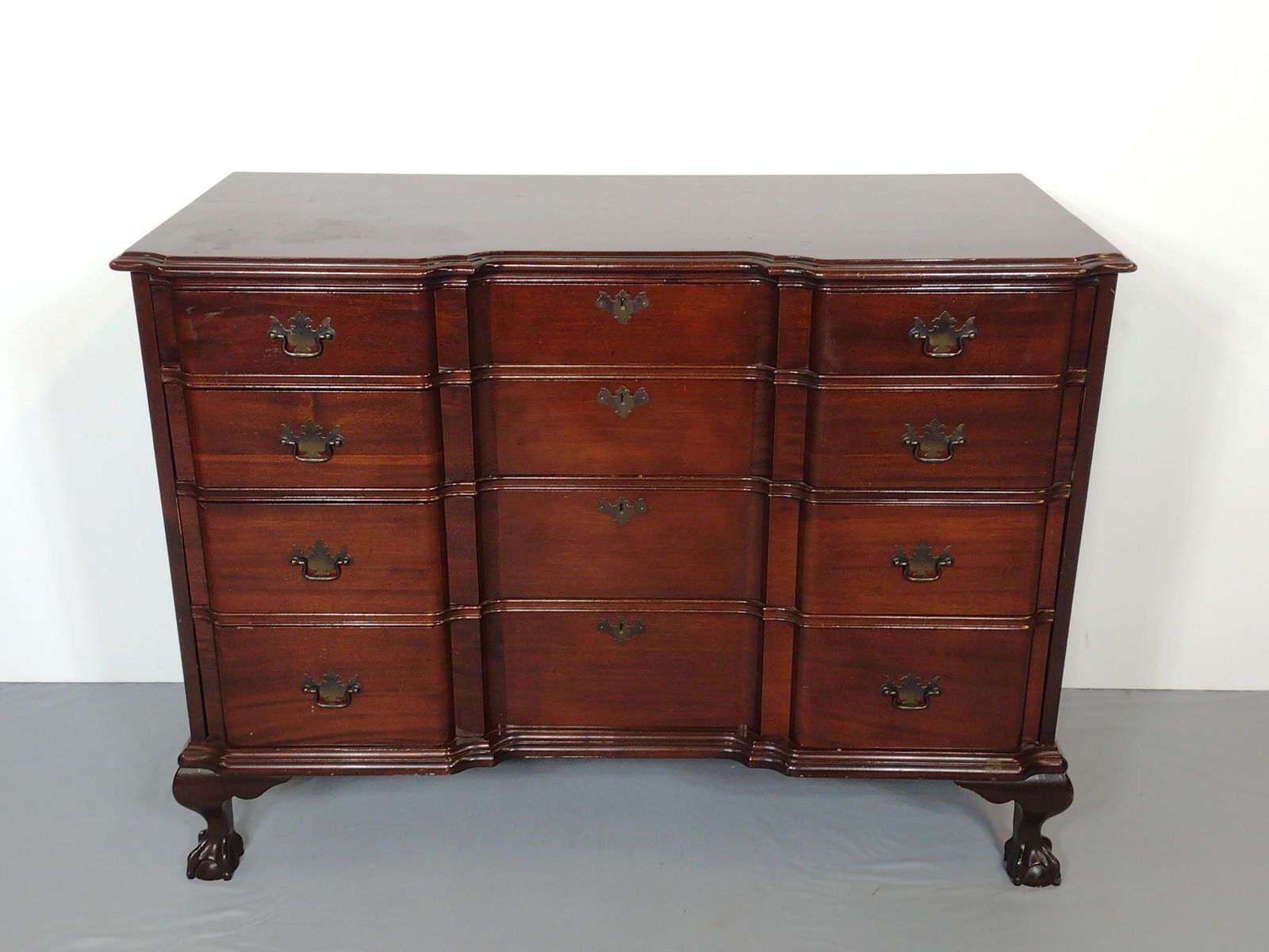 Ball & Claw Block Front Dresser (1 of 6)