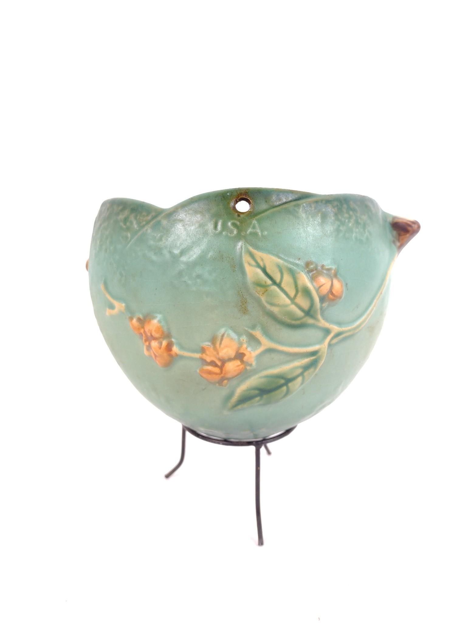 5-1/4 Roseville Baneda Hanging Planter (1 of 4)