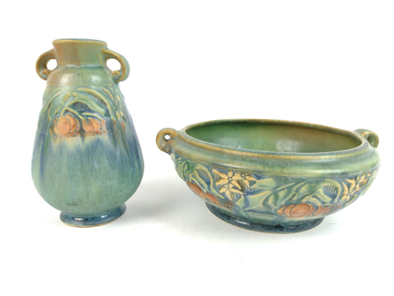 2 Roseville Baneda Vases (1 of 2)