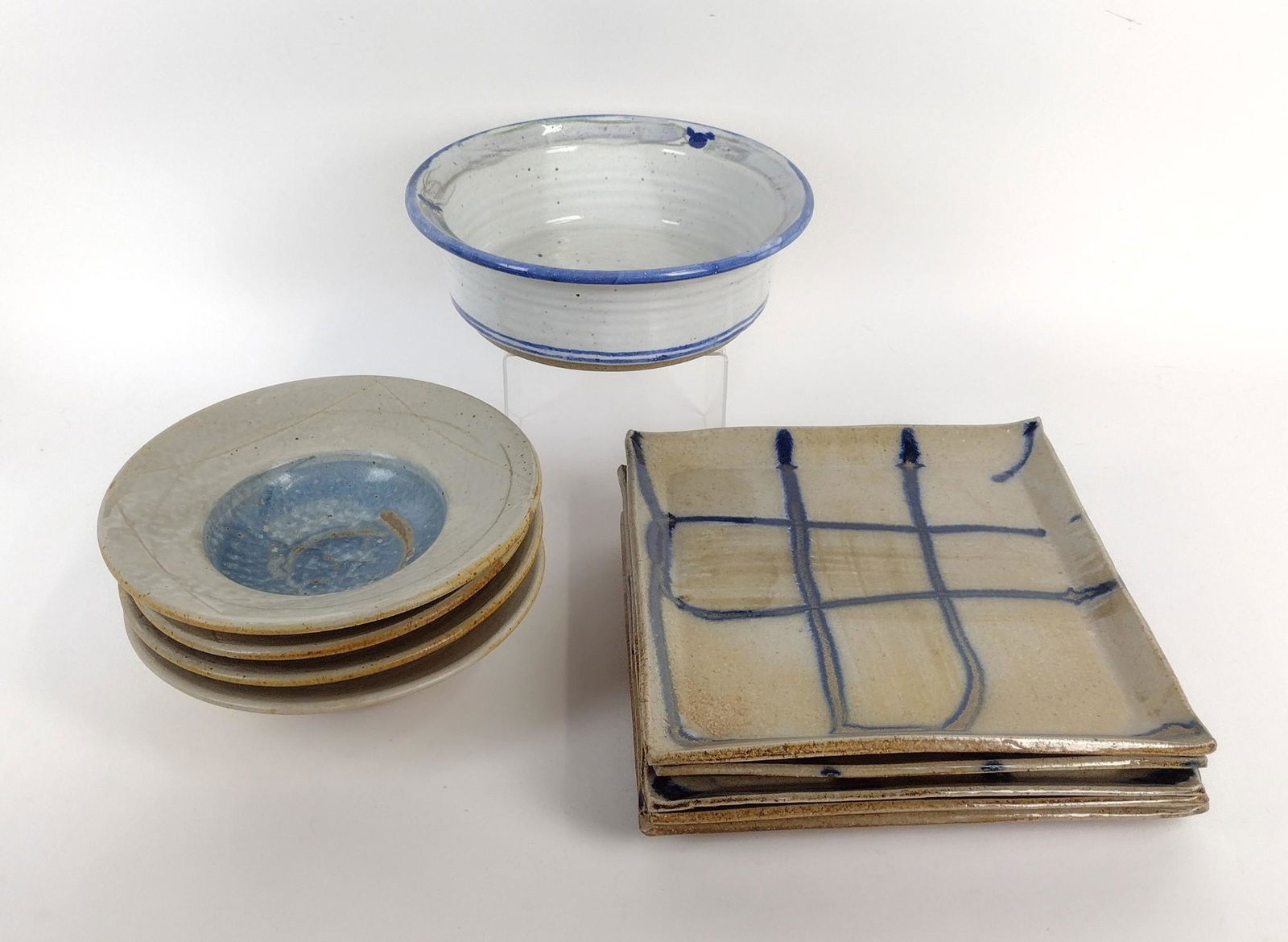 10 Pcs Signed Studio Ceramics (1 of 5)