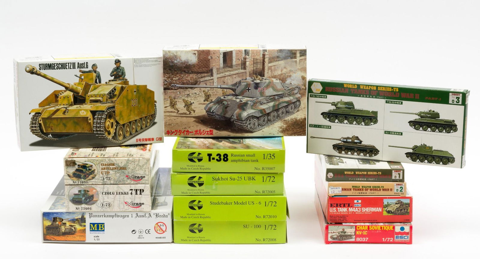 14 Military Models incl Ertl and Cooperativa (1 of 2)