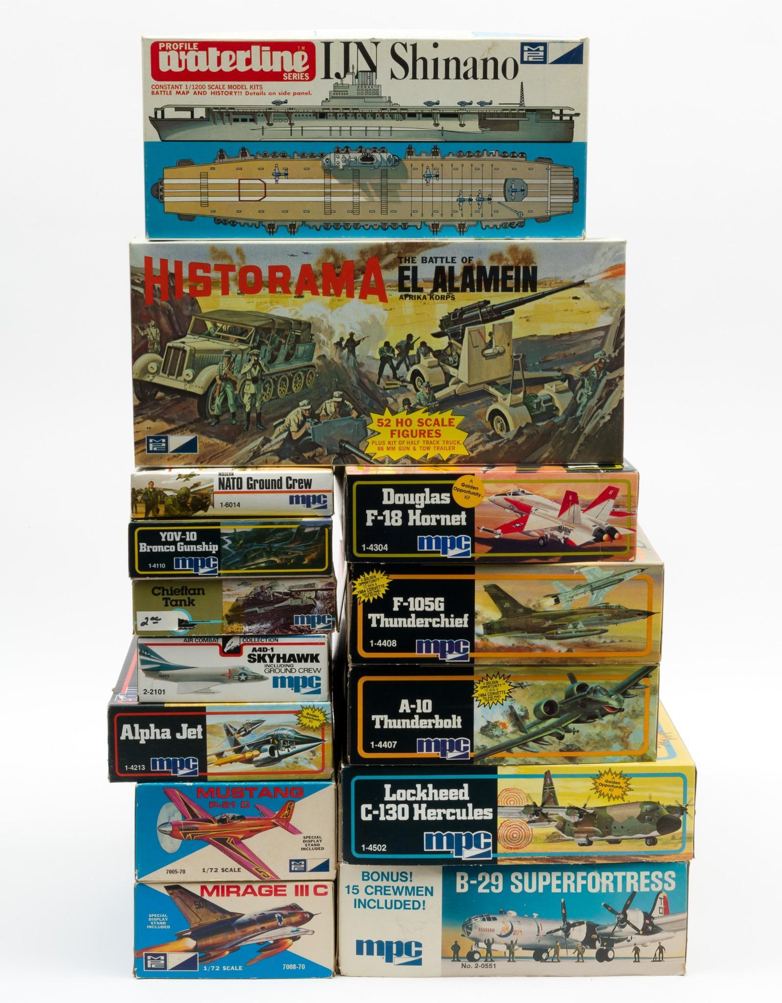14 MPC Military Model Kits (1 of 2)