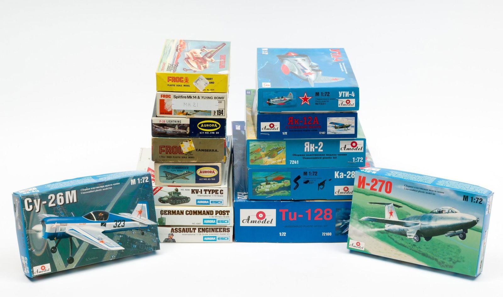 15 1/72 Scale Military Models incl Aurora Prestige Series (1 of 2)