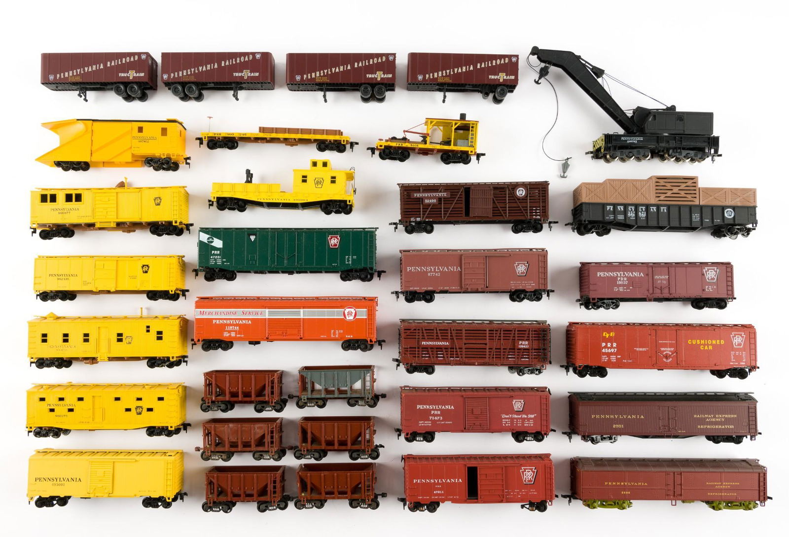 32 HO PRR  Rolling Stock Incl AHM (1 of 10)