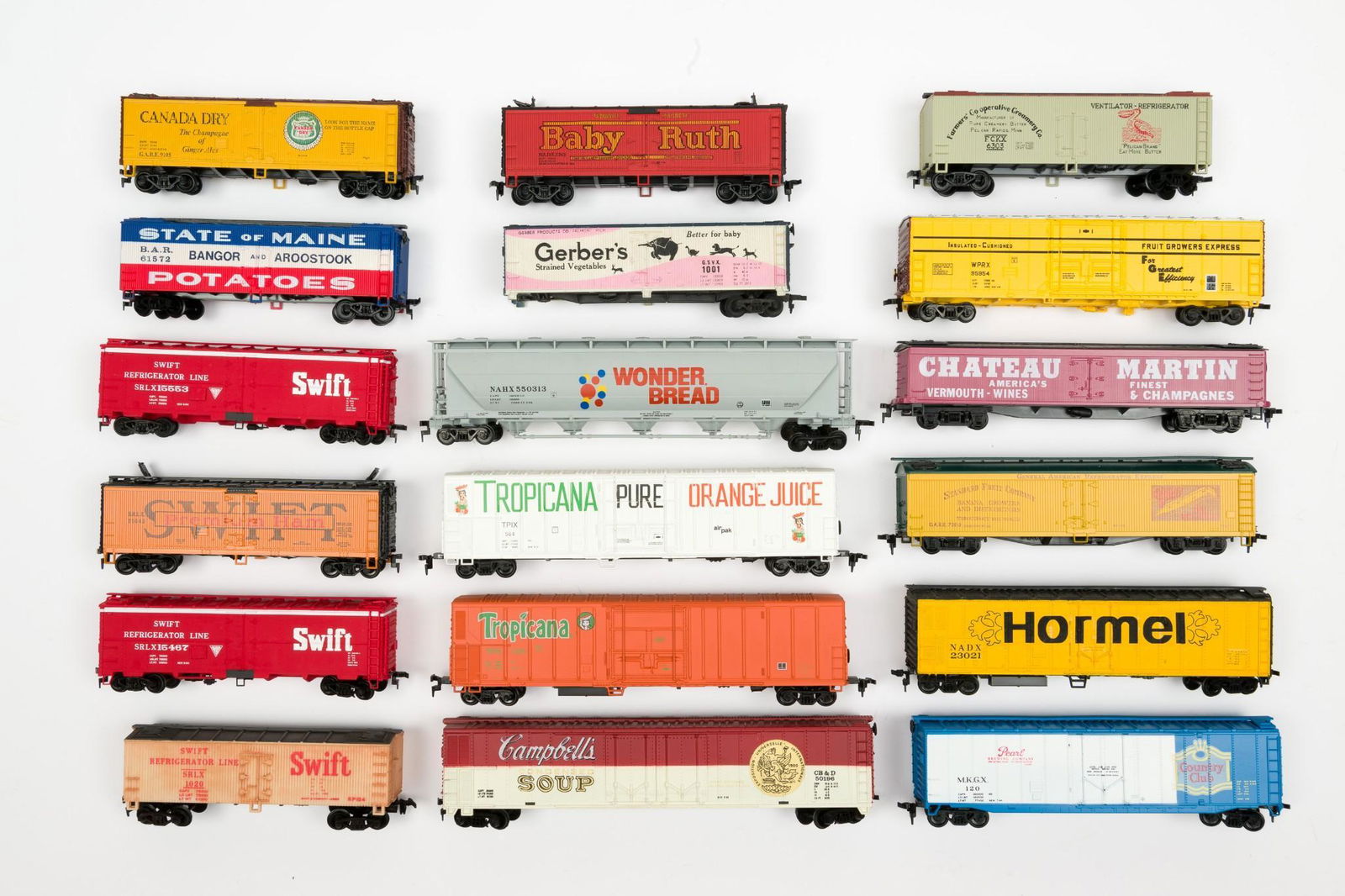 18 HO Food Freight Rolling Stock Incl Tyco (1 of 8)