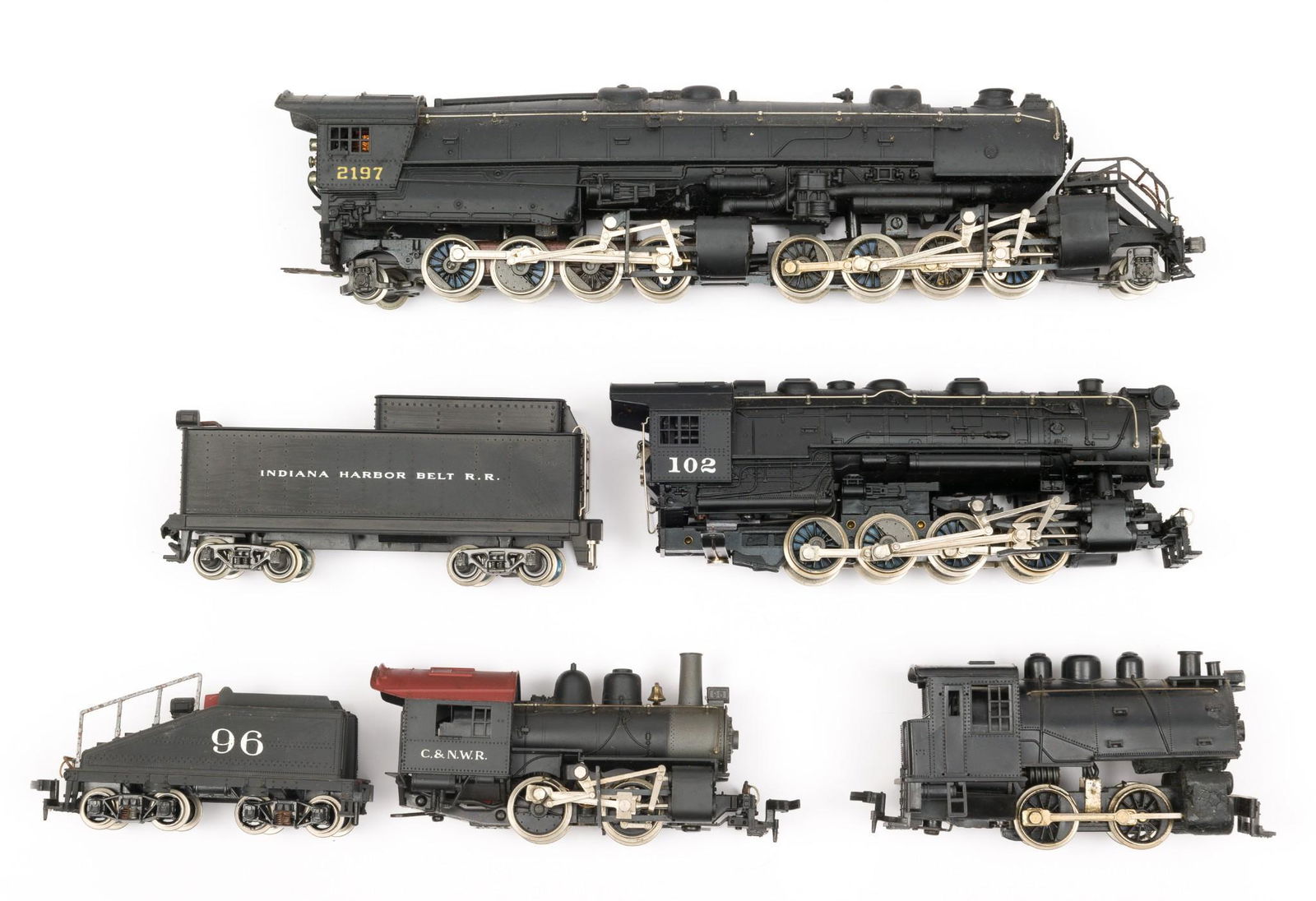 6 HO Rivarossi Rolling Stock Incl Powered Engines (1 of 3)