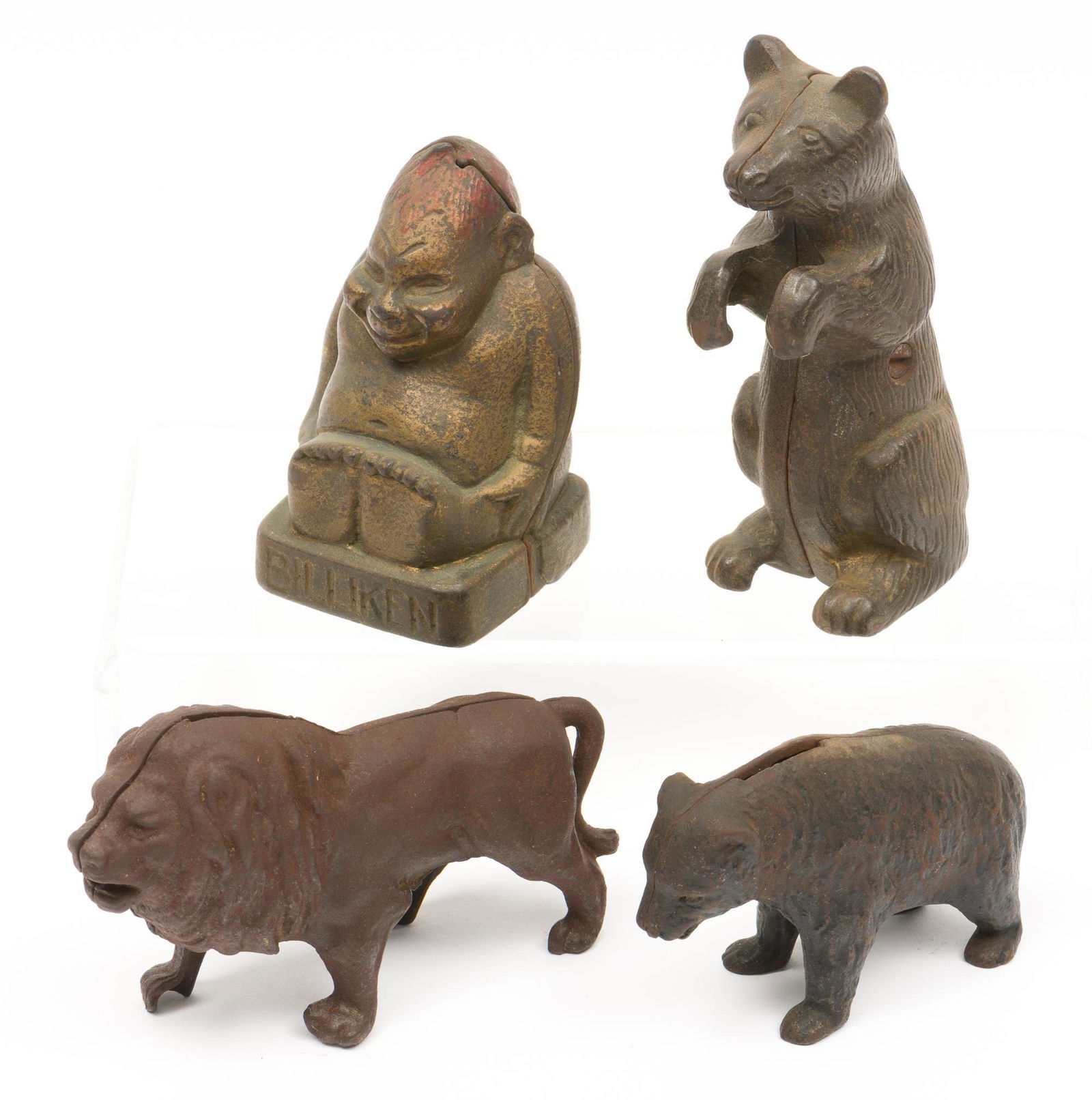 4 Animal Still Banks Incl Billiken (1 of 13)