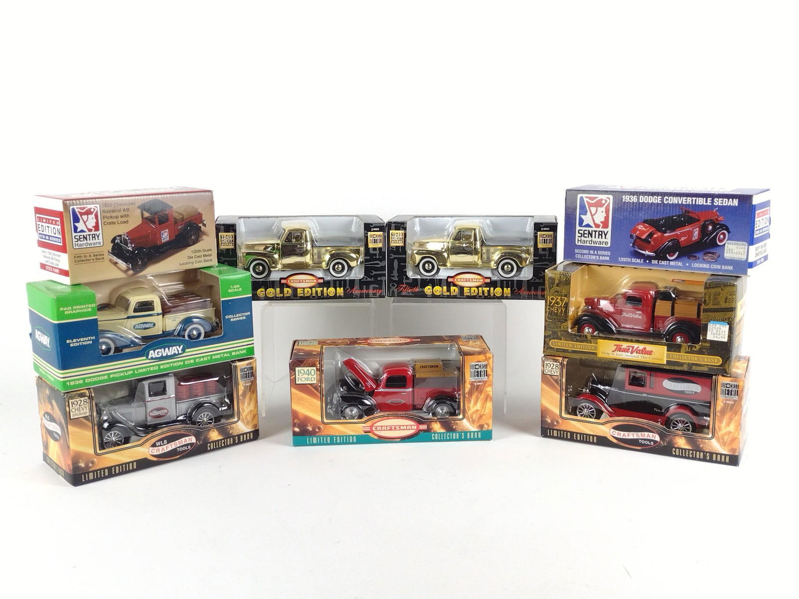 9 Liberty Classics and Sears Roebuck Die Cast Collector Banks w/OBs (1 of 16)