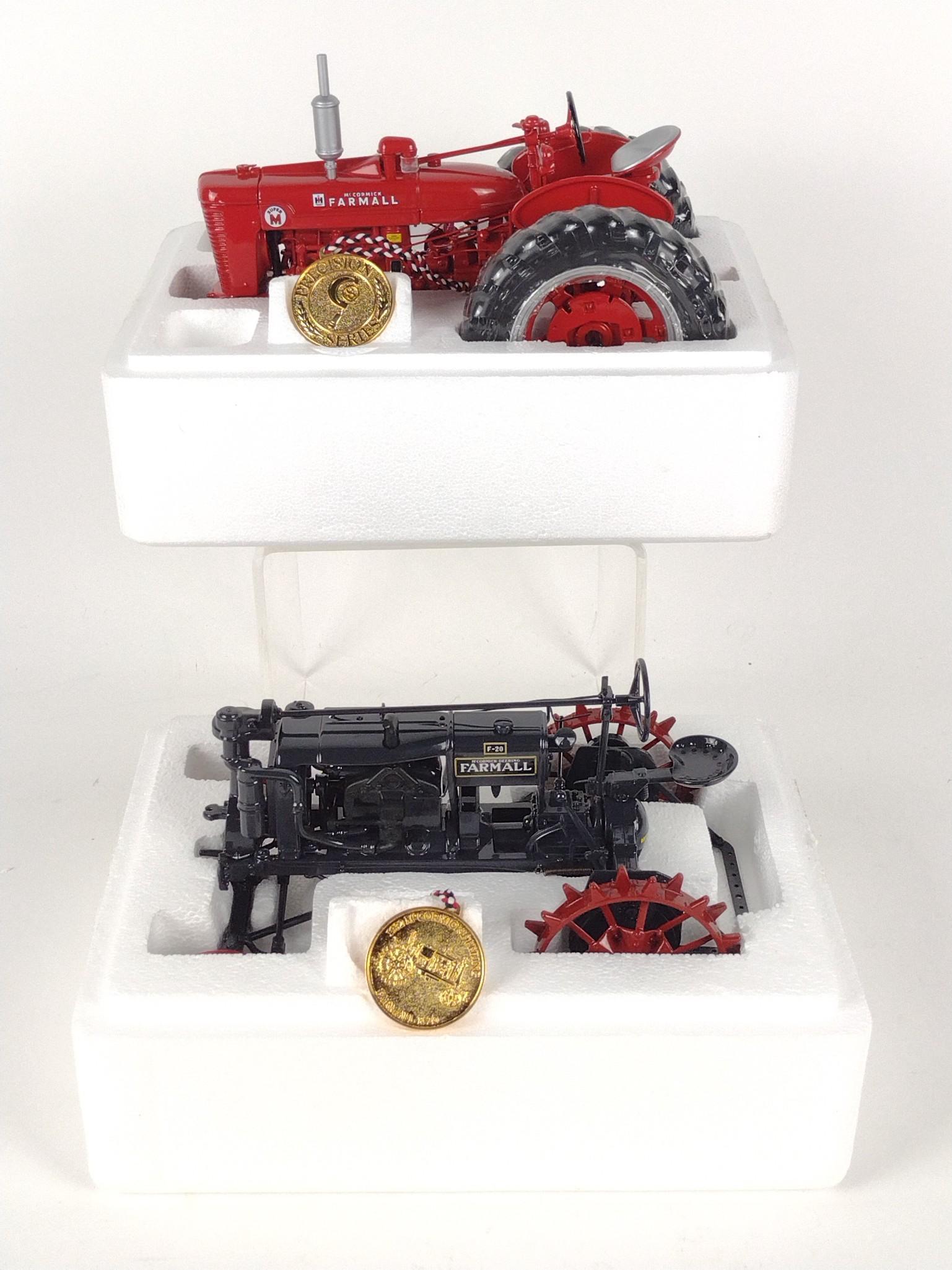 2 Precision Series 1-16 Scale Farmall Tractors w/OBs (1 of 7)