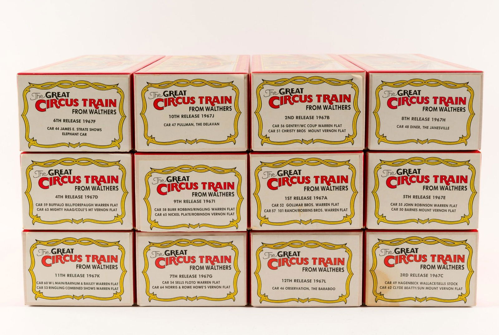 11 HO Walthers The Great Circus Train Rolling Stock (1 of 6)