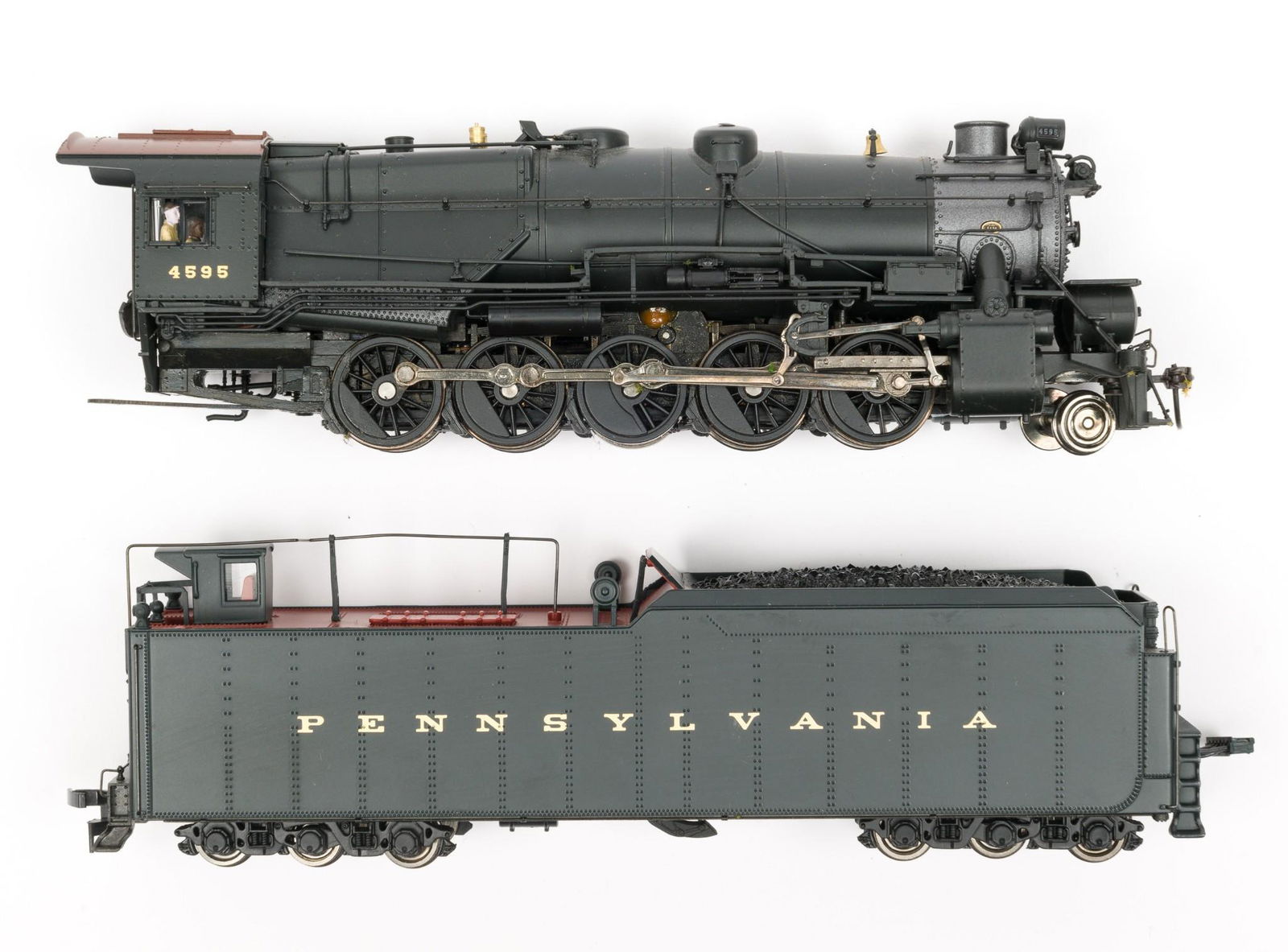 Broadway Limited HO Scale PRR Engine & Tender with Sound (1 of 3)