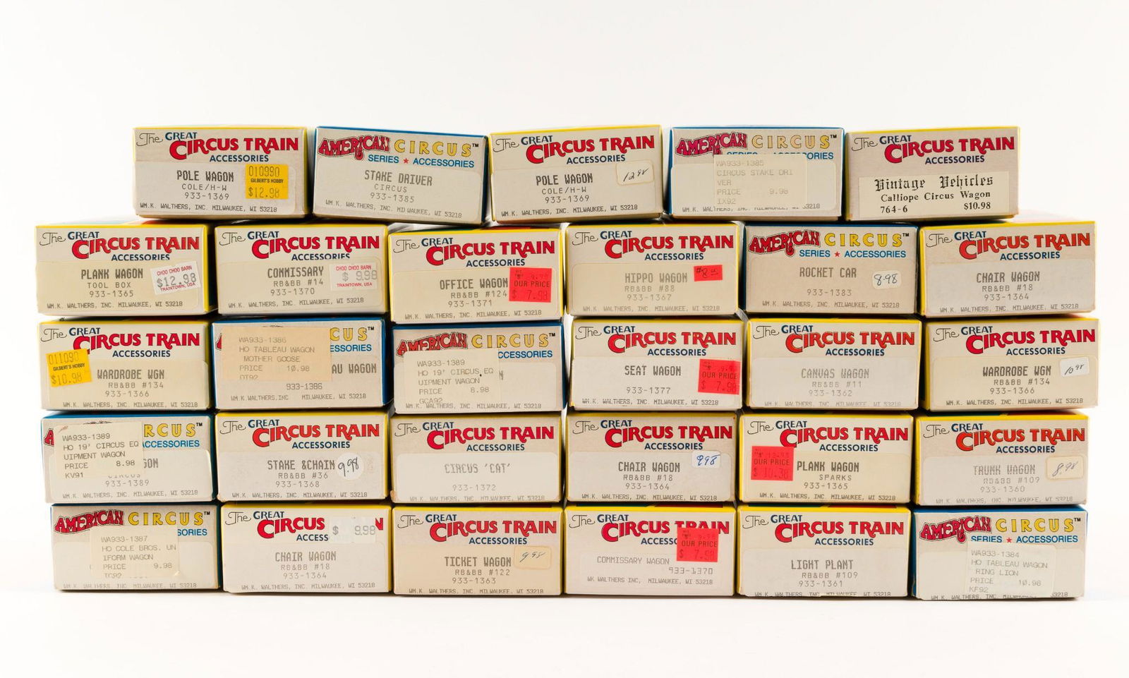 29 HO Walthers The Great Circus Train Accessories (1 of 6)