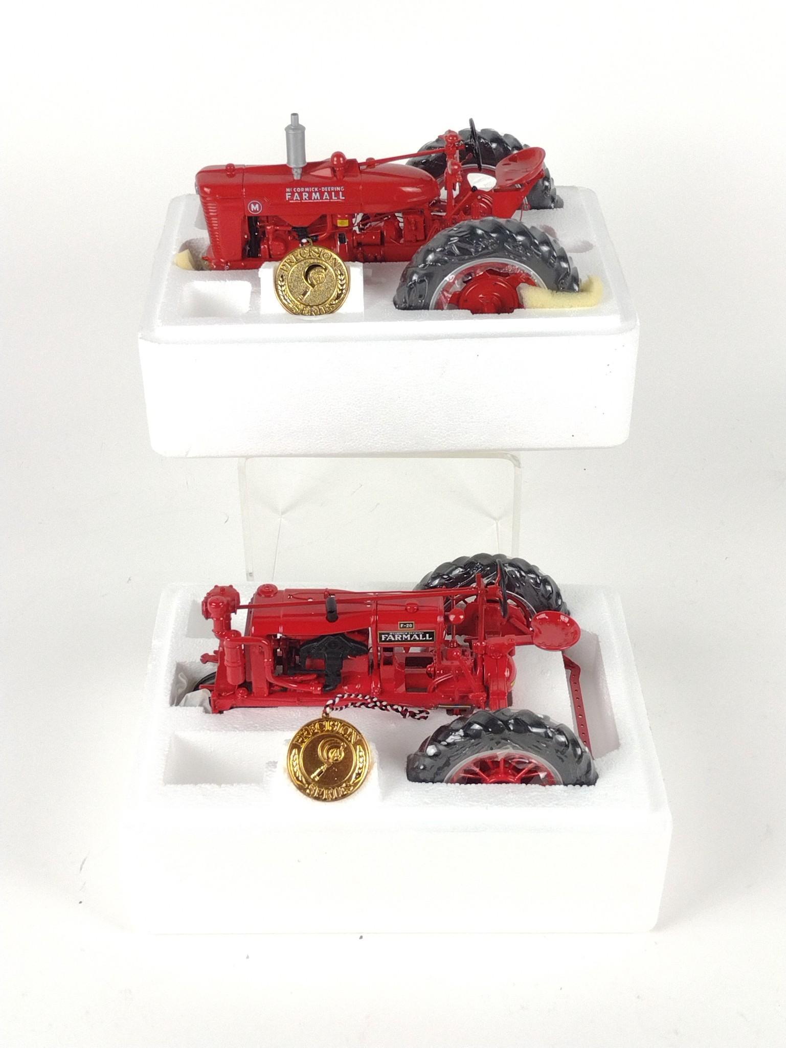 2 Precision Series 1-16 Scale Farmall Tractors w/OBs (1 of 7)