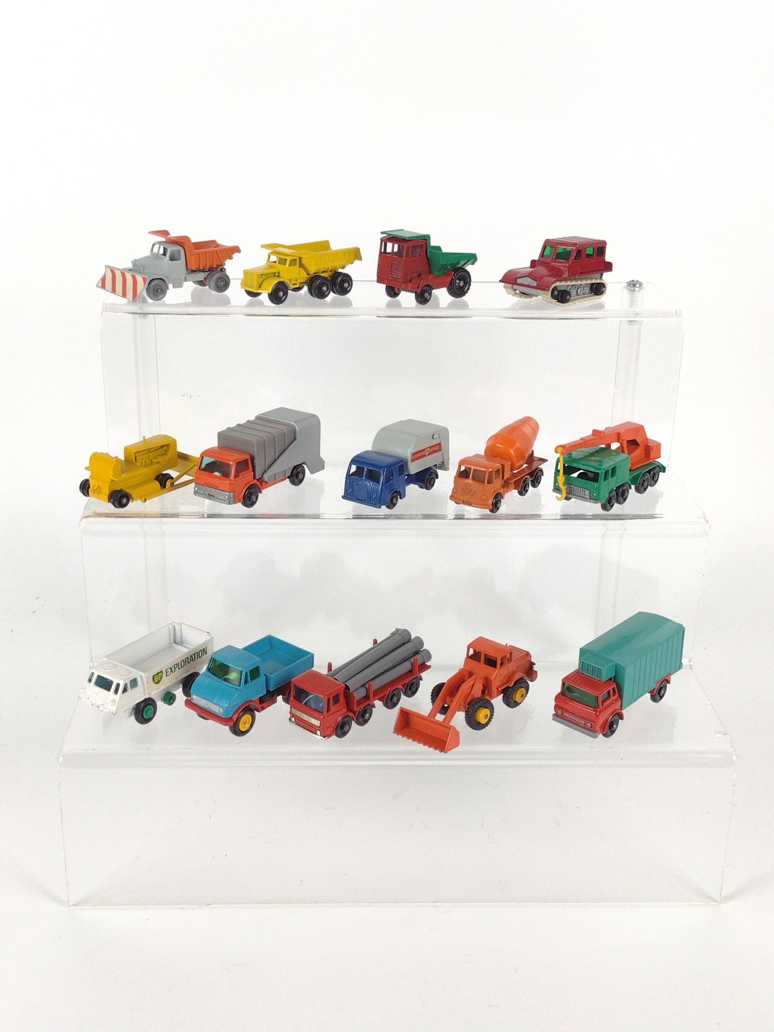 14 Lesney Matchbox Work Trucks (1 of 8)