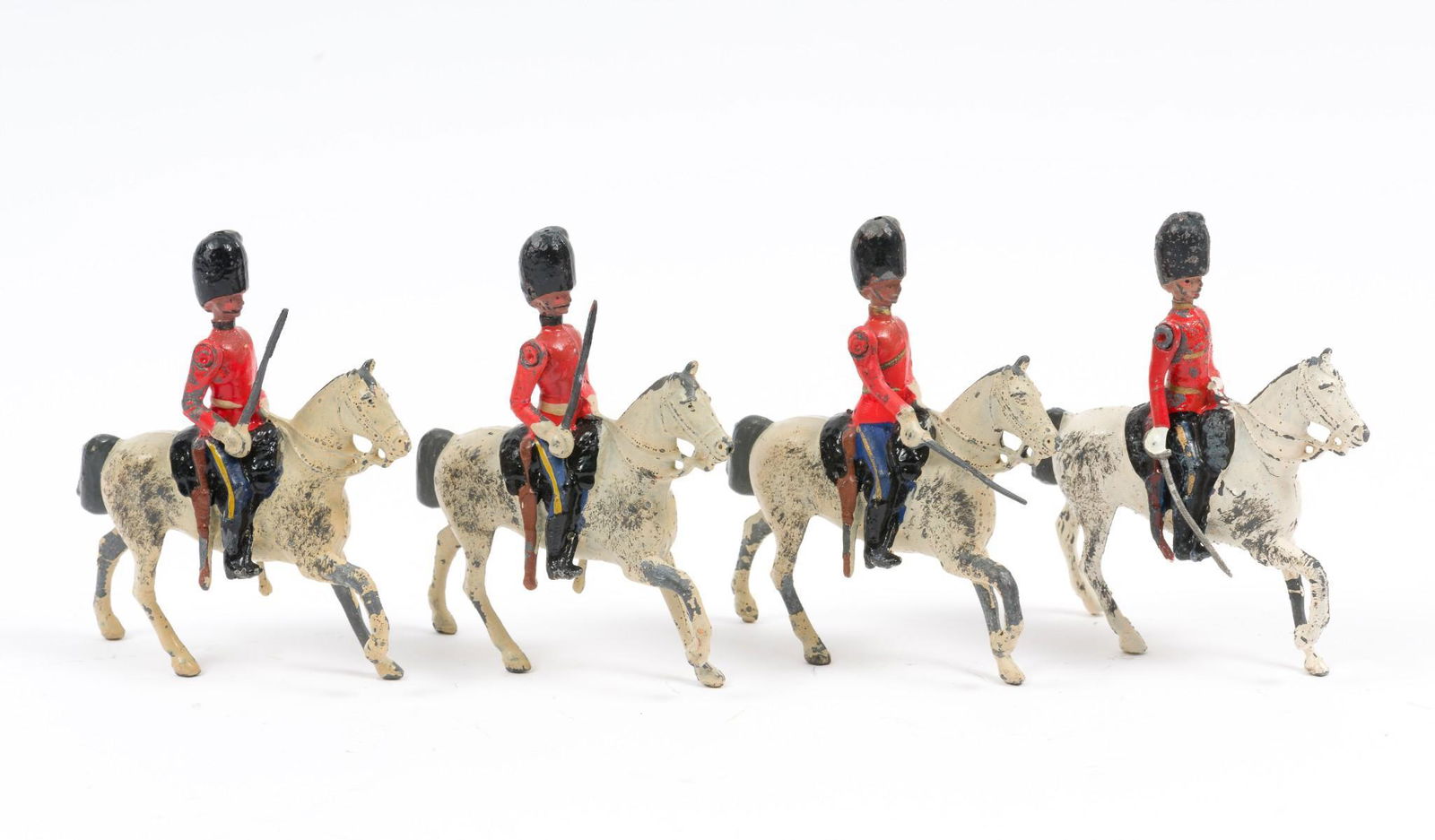 4 Britains #32 Scots Greys Troopers (1 of 3)