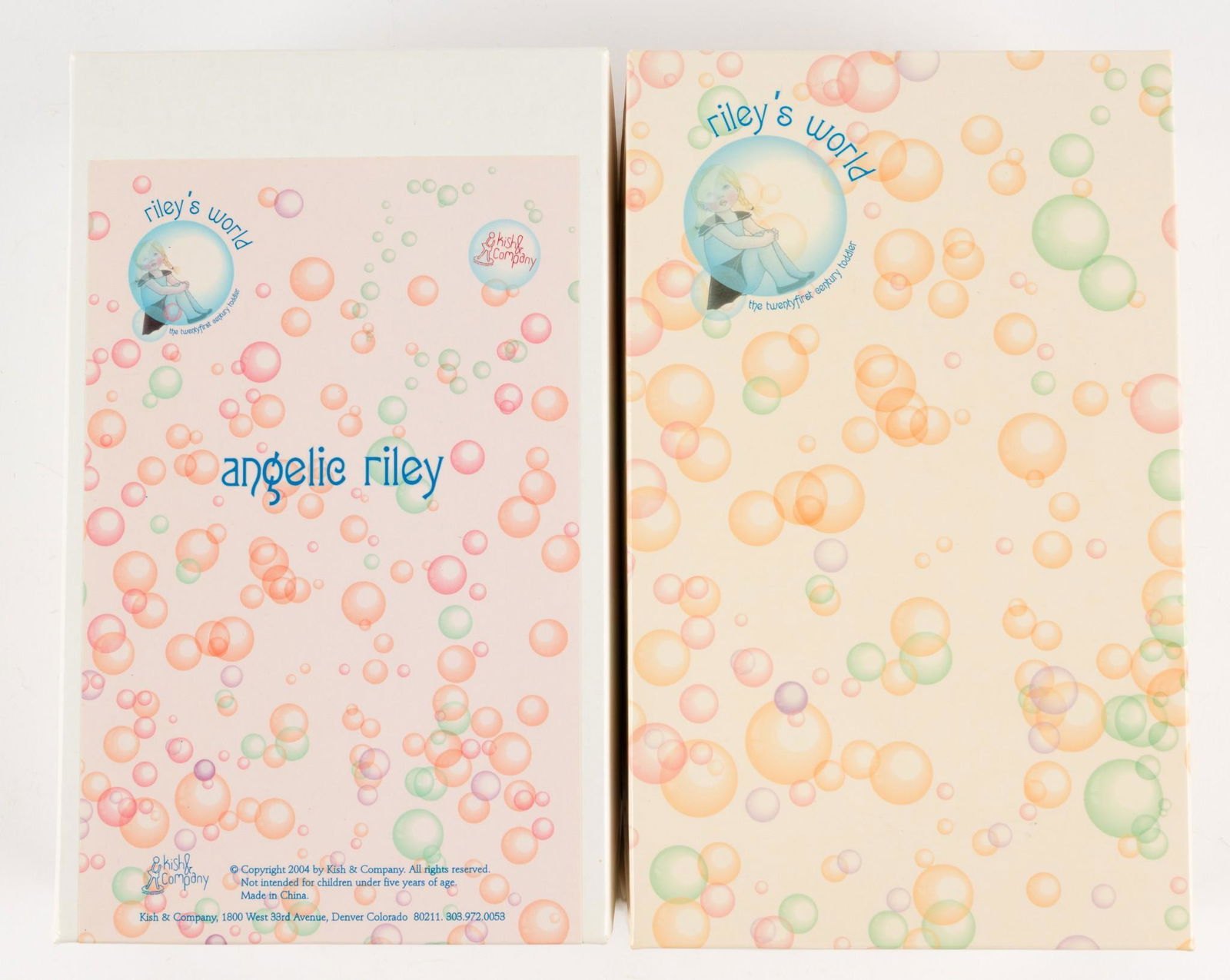 2 Kish & Company Riley's World Dolls in OBs (1 of 3)