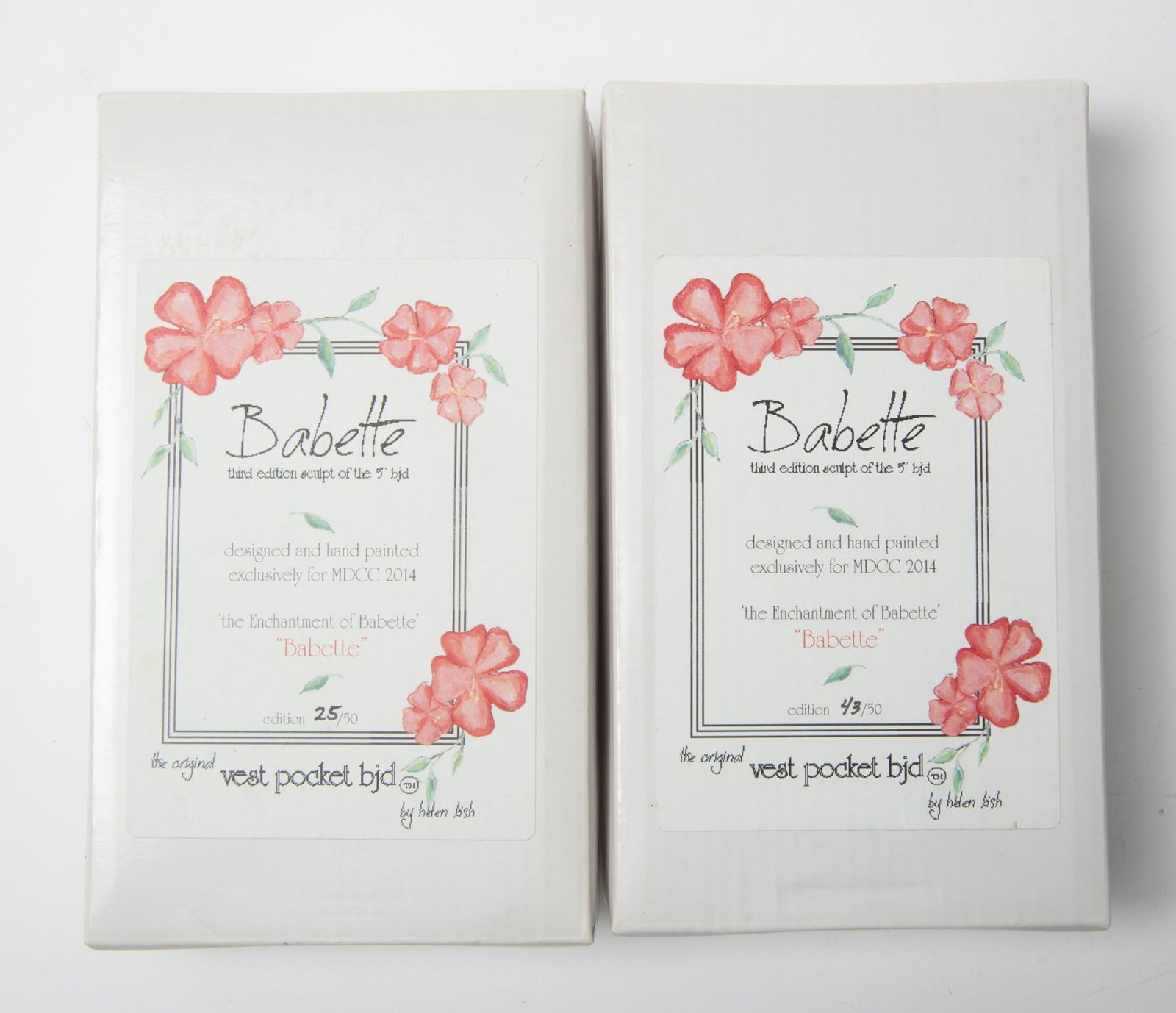 2 Vest pocket dolls by Helen Kish (1 of 2)